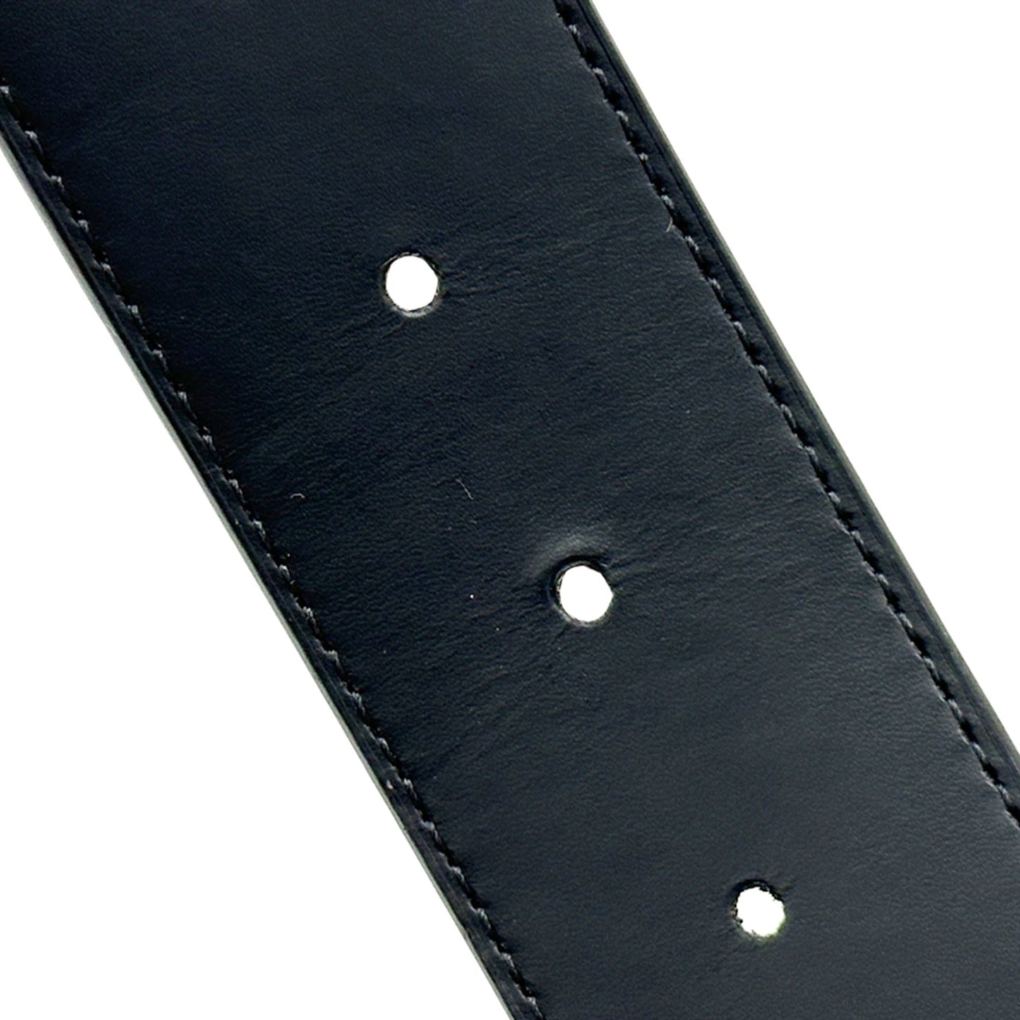 Louis Vuitton Monogram Eclipse Men'S Belt With Lv Initials