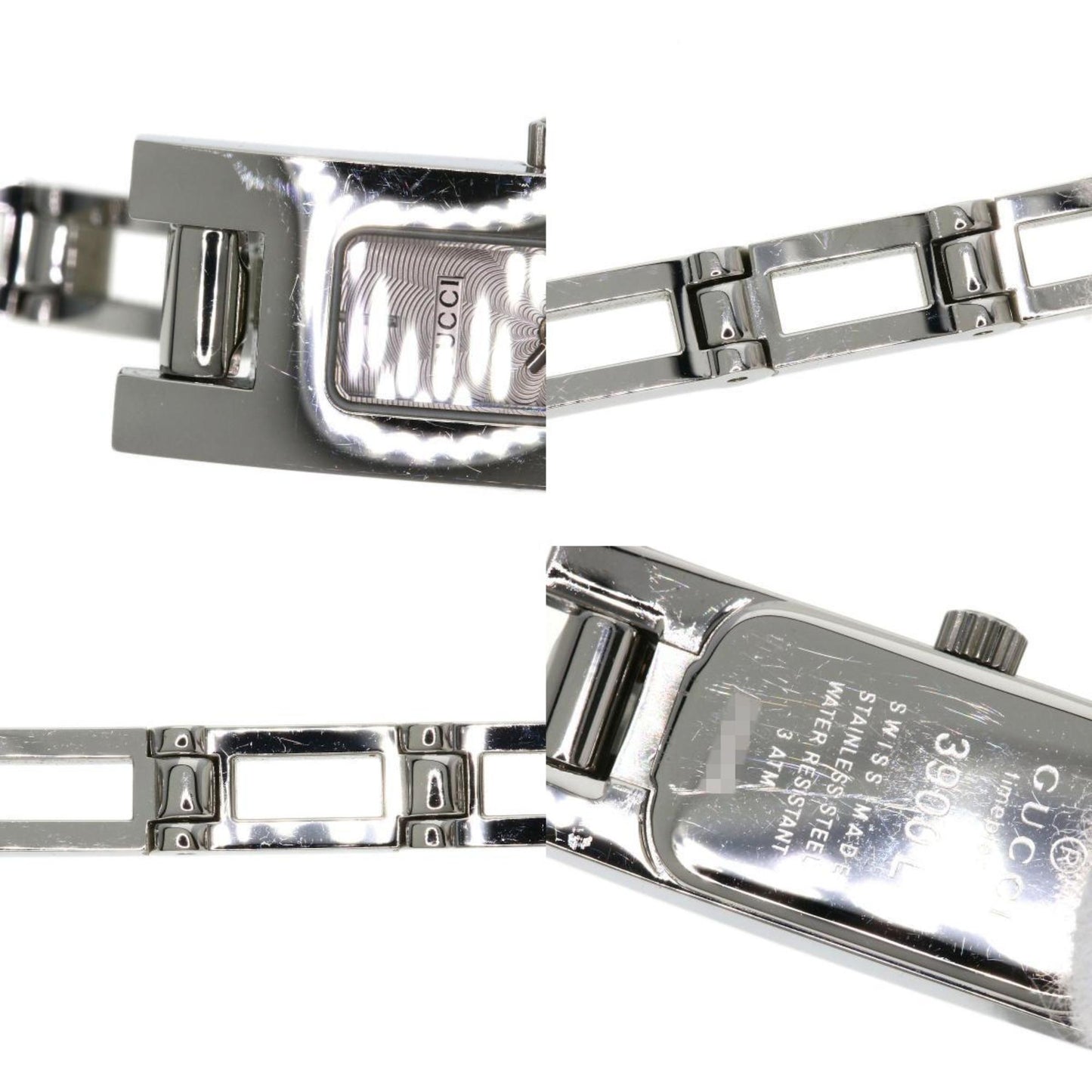 Gucci 3900L Watch Stainless Steel Ss