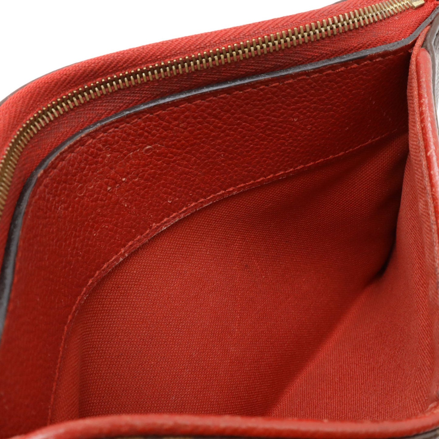 Louis Vuitton Louis Vuitton Monogram Pallas Clutch Shoulder Bag Chain Cerise Red M41638