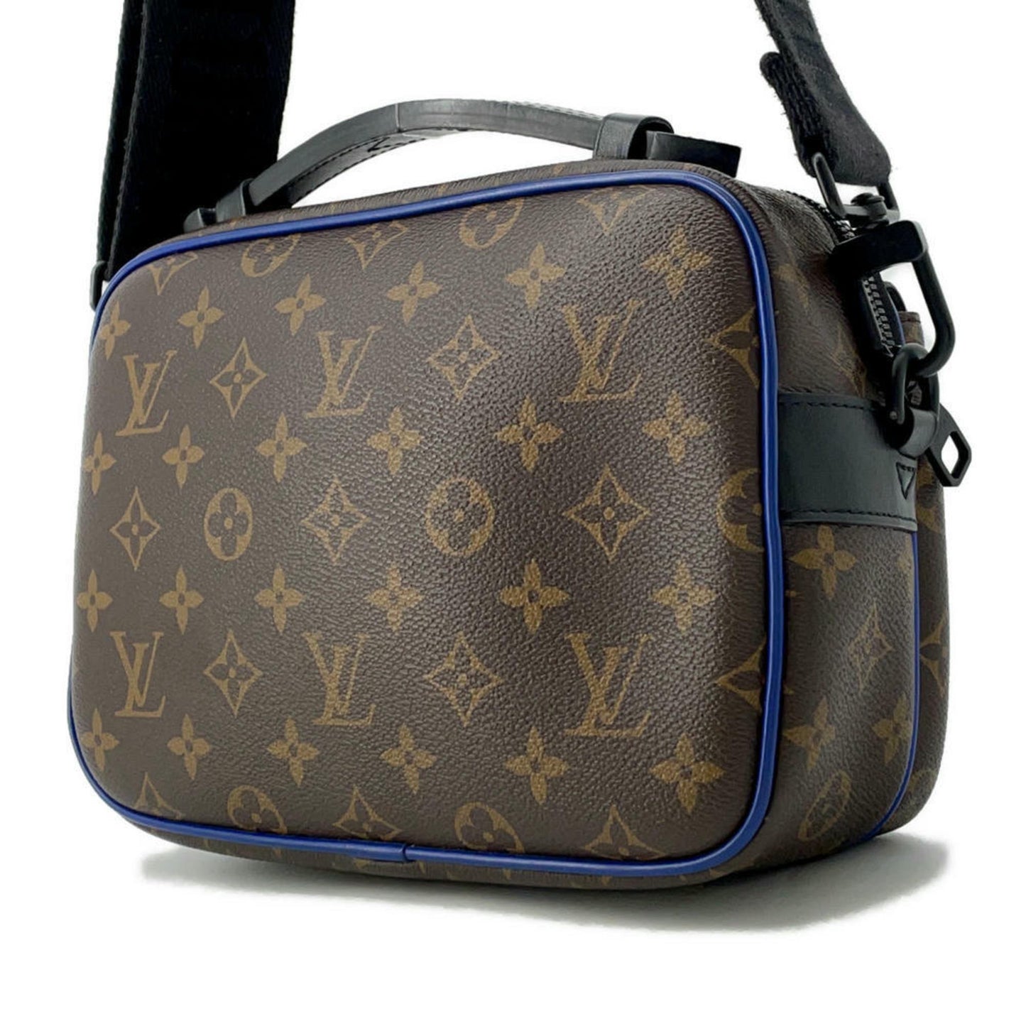 Louis Vuitton Shoulder Bag Monogram Macassar S Lock M45863 Louis Vuitton