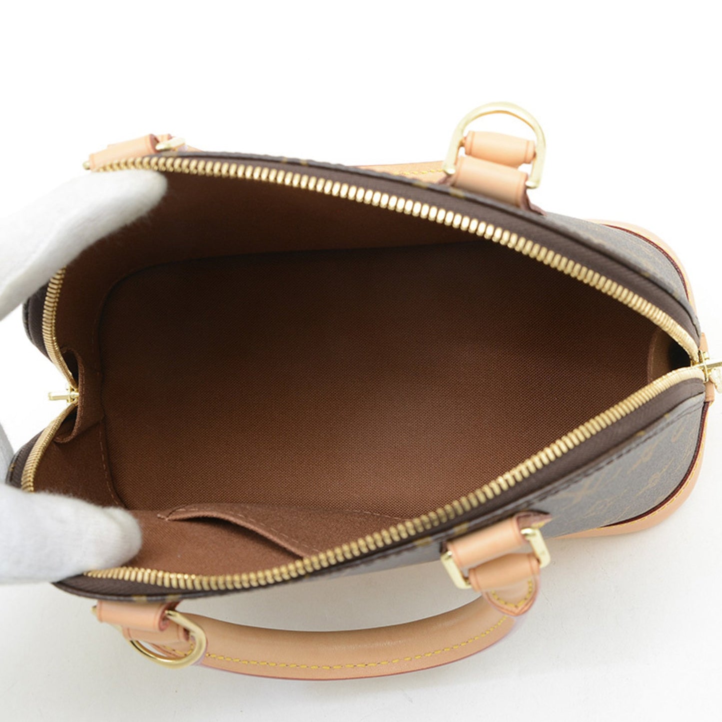 Louis Vuitton Monogram Alma Bb 2Way Bag Hand Shoulder M53152