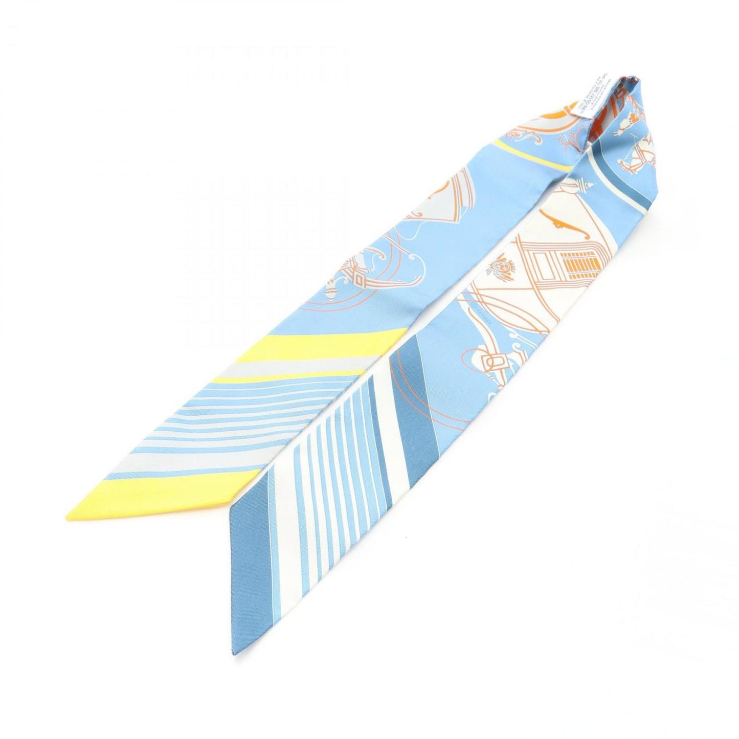 Hermes Herms Twilly Ex-Libris Blue Moyen Jaune