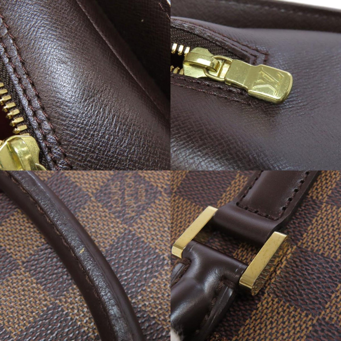 Louis Vuitton Triana Handbag Damier Canvas