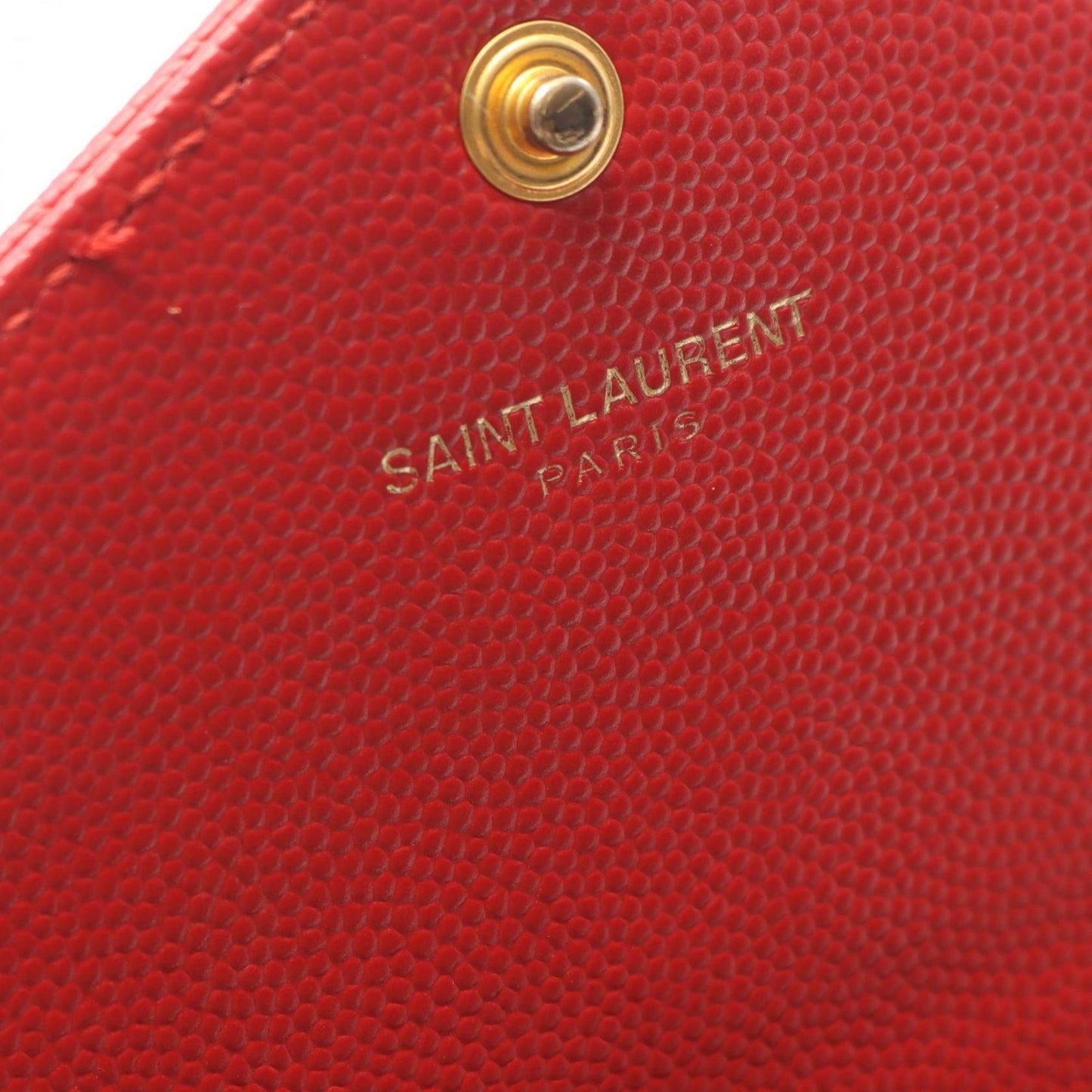 Saint Laurent Monogram Envelope Shoulder Bag In Calfskin Leather