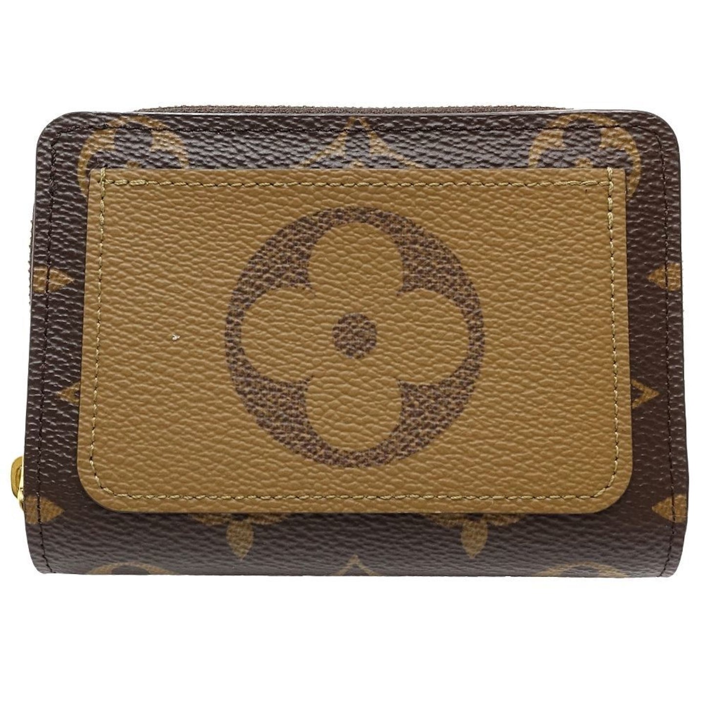 Louis Vuitton Louis Vuitton Bi-Fold Wallet M81461 Portefeuille Lou Monogram Reverse Brown 180860