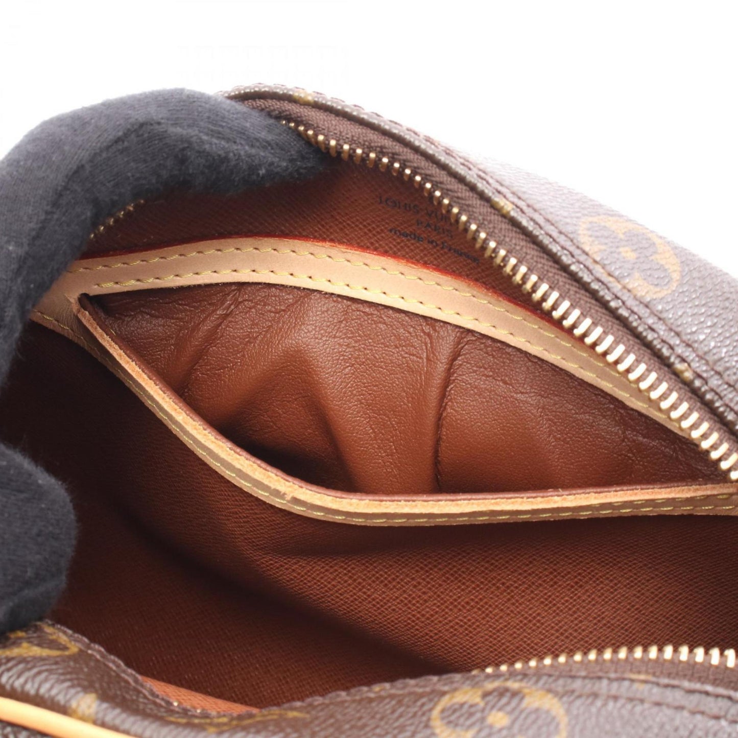 Louis Vuitton Blois Monogram Shoulder Bag Coated Canvas Leather