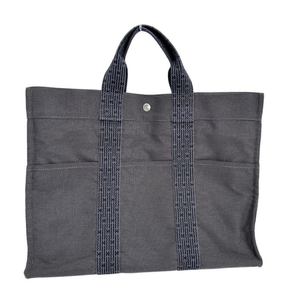 Hermes Hermes Tote Bag Handbag Business Air Line Mm Canvas Grey