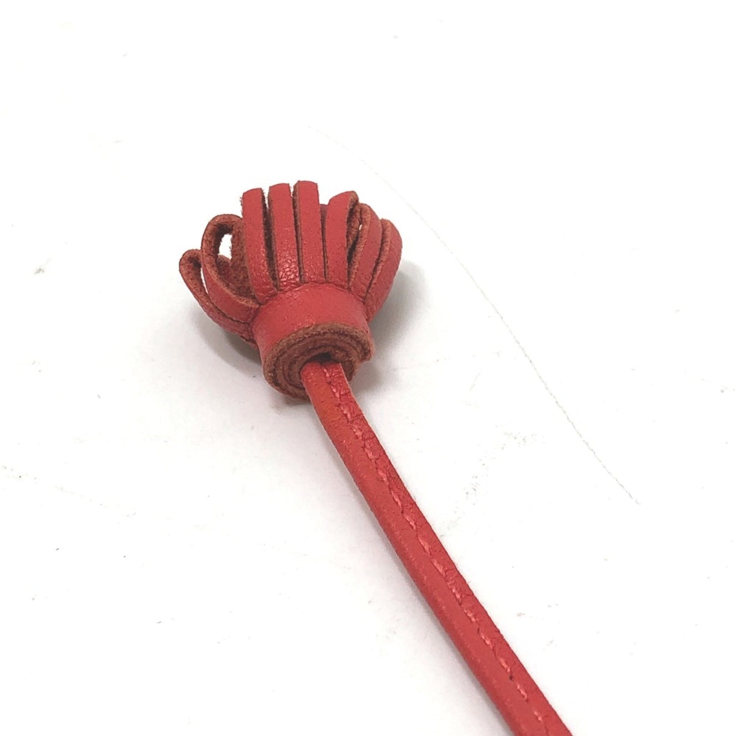 Hermes Tassel Chain Charm Rose Jaipur Pink