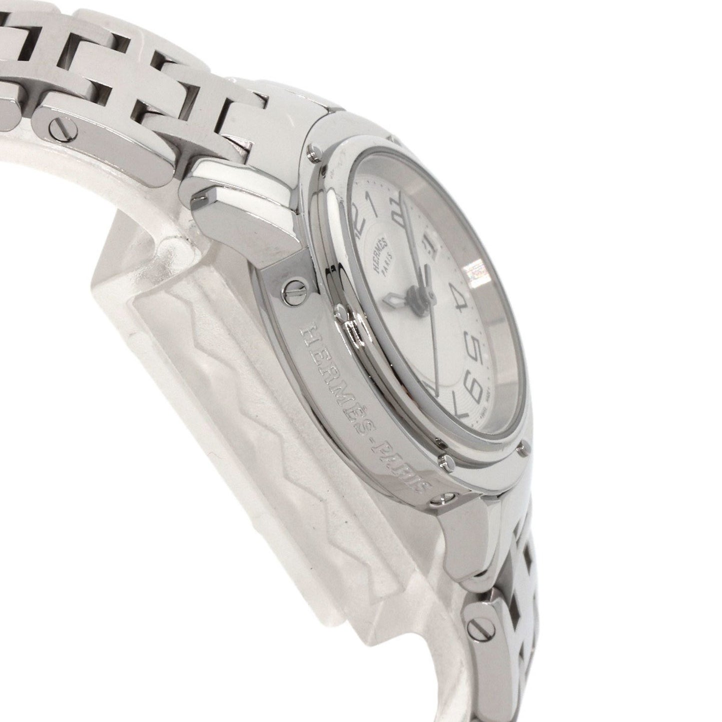 Hermes Cp1.210 Clipper Classic Watch Stainless