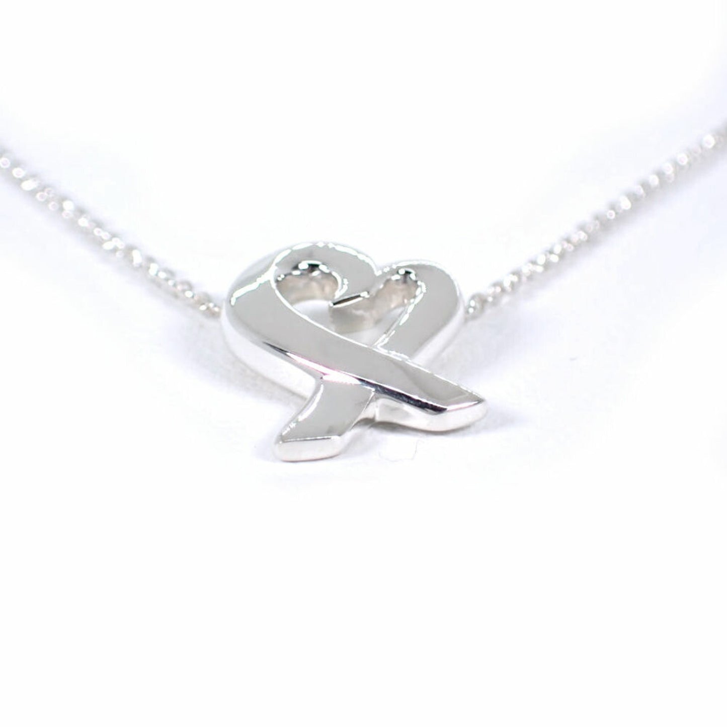 Tiffany Tiffany 925 Loving Heart Pendant Necklace