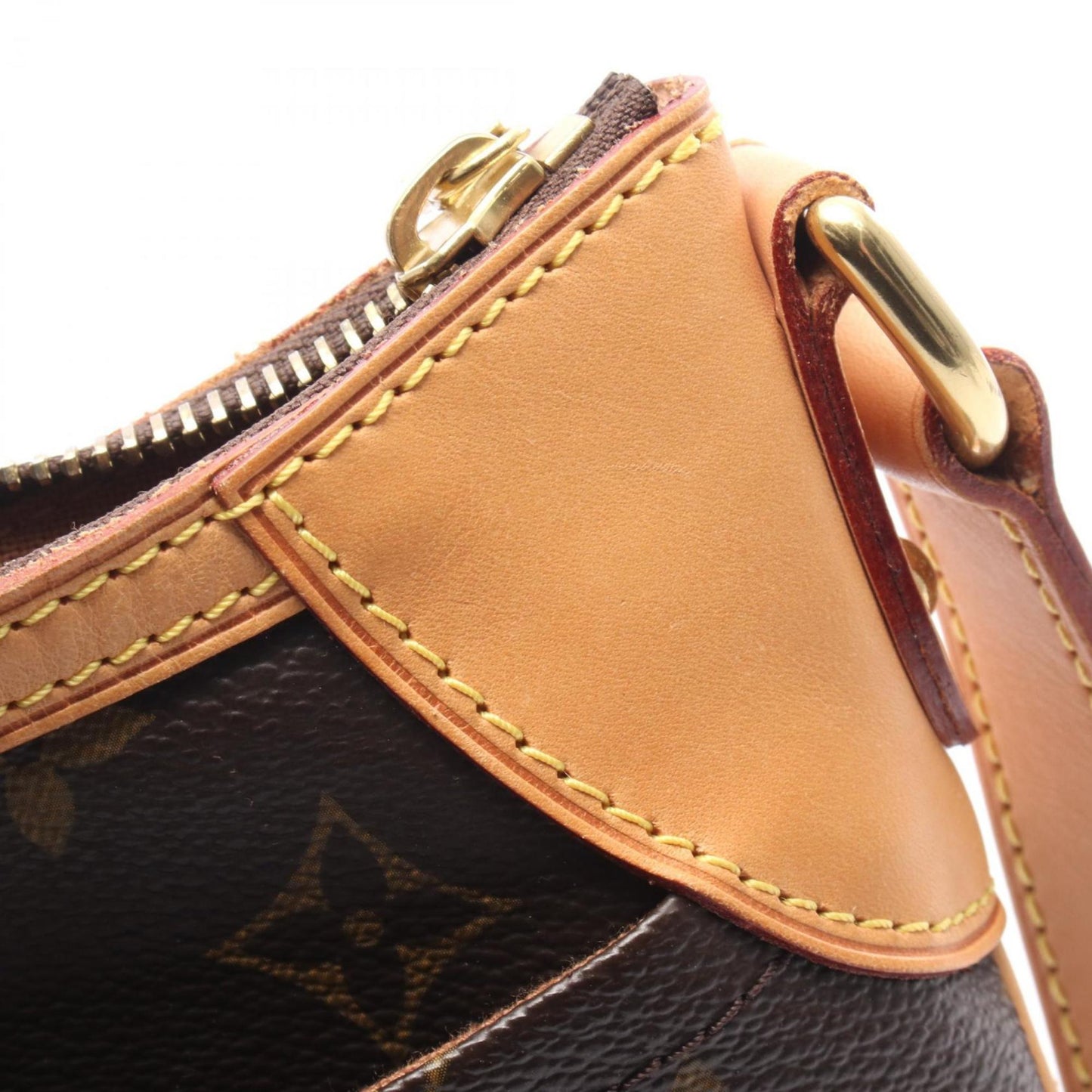 Louis Vuitton Odeon Pm Shoulder Bag In Coated Canvas And Leather With Monogram Design