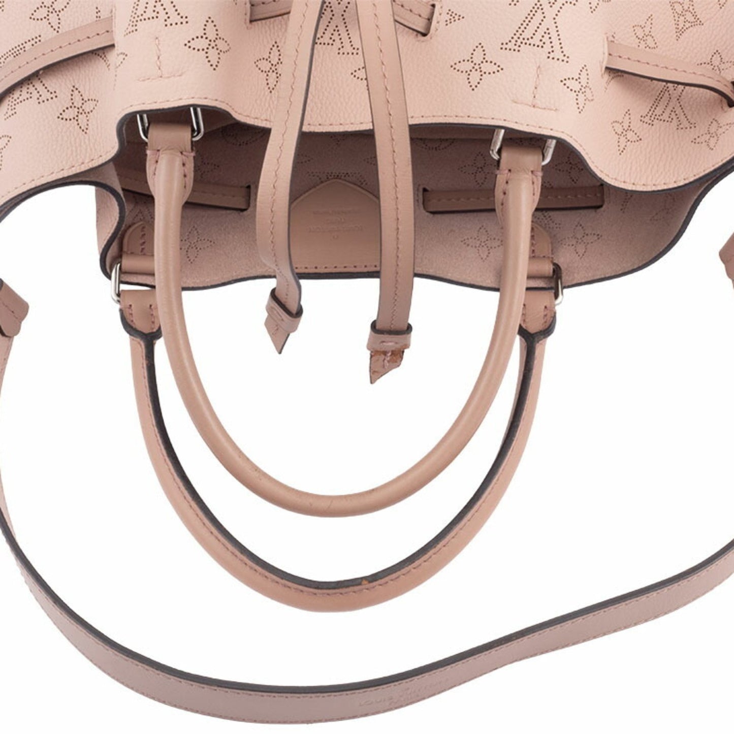 Louis Vuitton Girolata Mahina Handbag M54401 Leather Pink