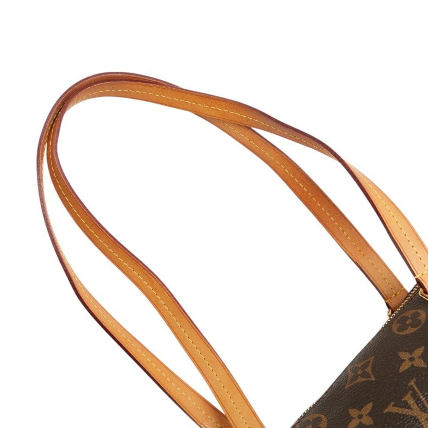 Louis Vuitton Monogram Iena Pm Shoulder Bag M42268 Brown Leather