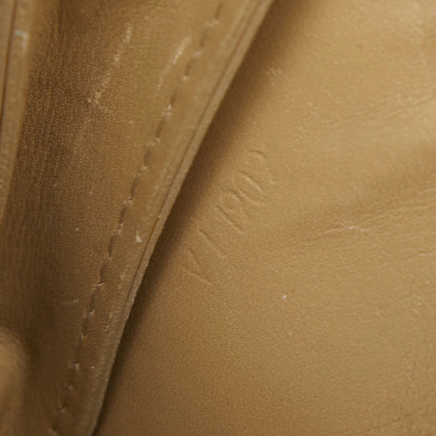 Louis Vuitton Monogram Vernis Lexington Shoulder Bag/Mini Handbag/Pouch M91010 Beige/Yellow Patent