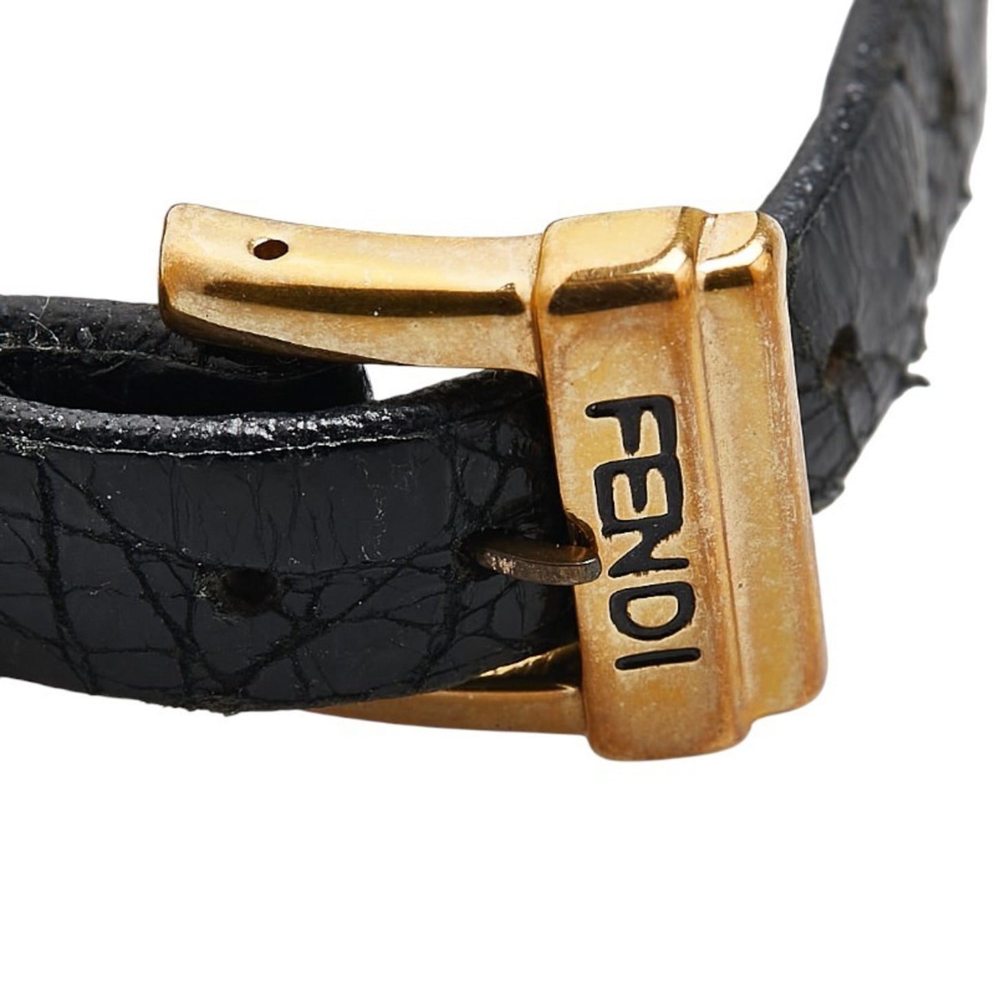 Fendi Belt (Non-Genuine) Watch 320L Quartz White Dial Stainless Steel