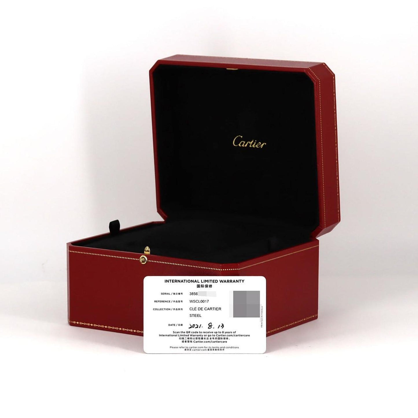 Cartier Cl De Wscl0017 Stainless Steel Automatic Watch