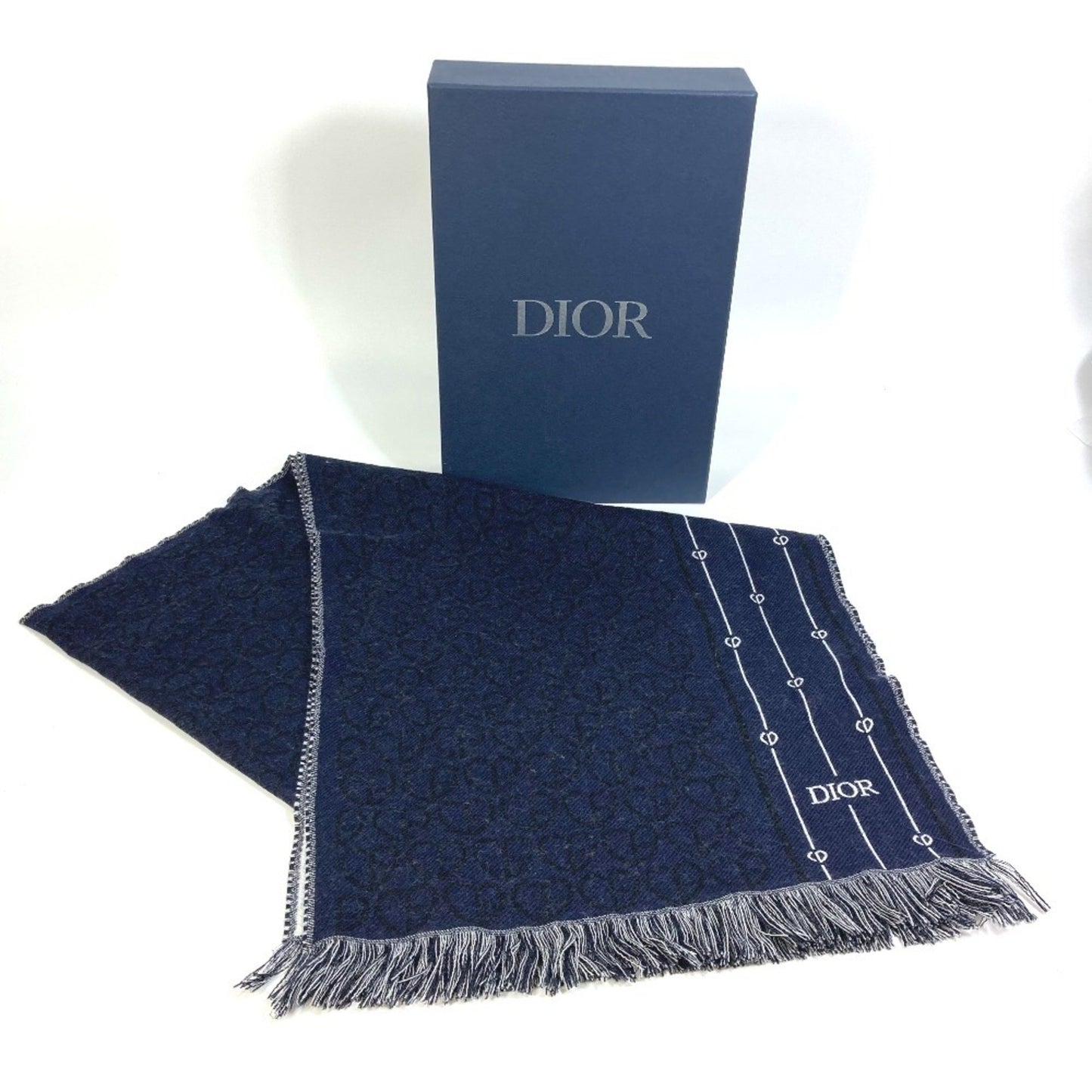 Christian Dior Dior 21P0001A0606 Heart Scarf Wool