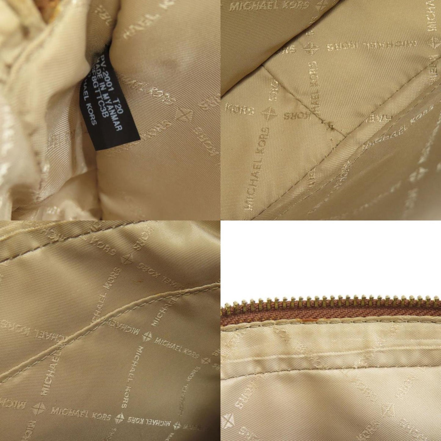 Michael Kors Mk Signature Shoulder Bag