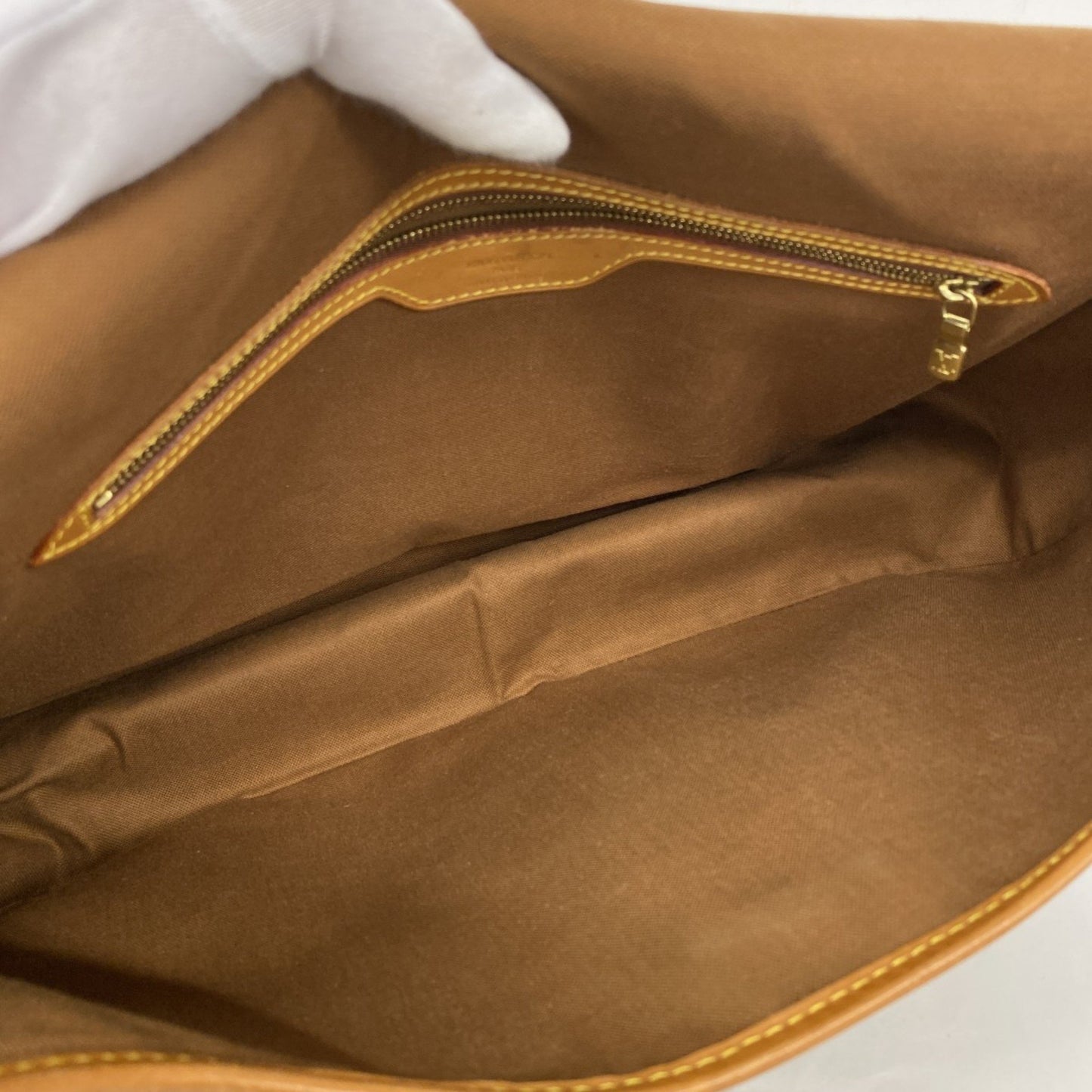 Louis Vuitton Monogram Gibessier Gm Shoulder Bag M42249 Brown