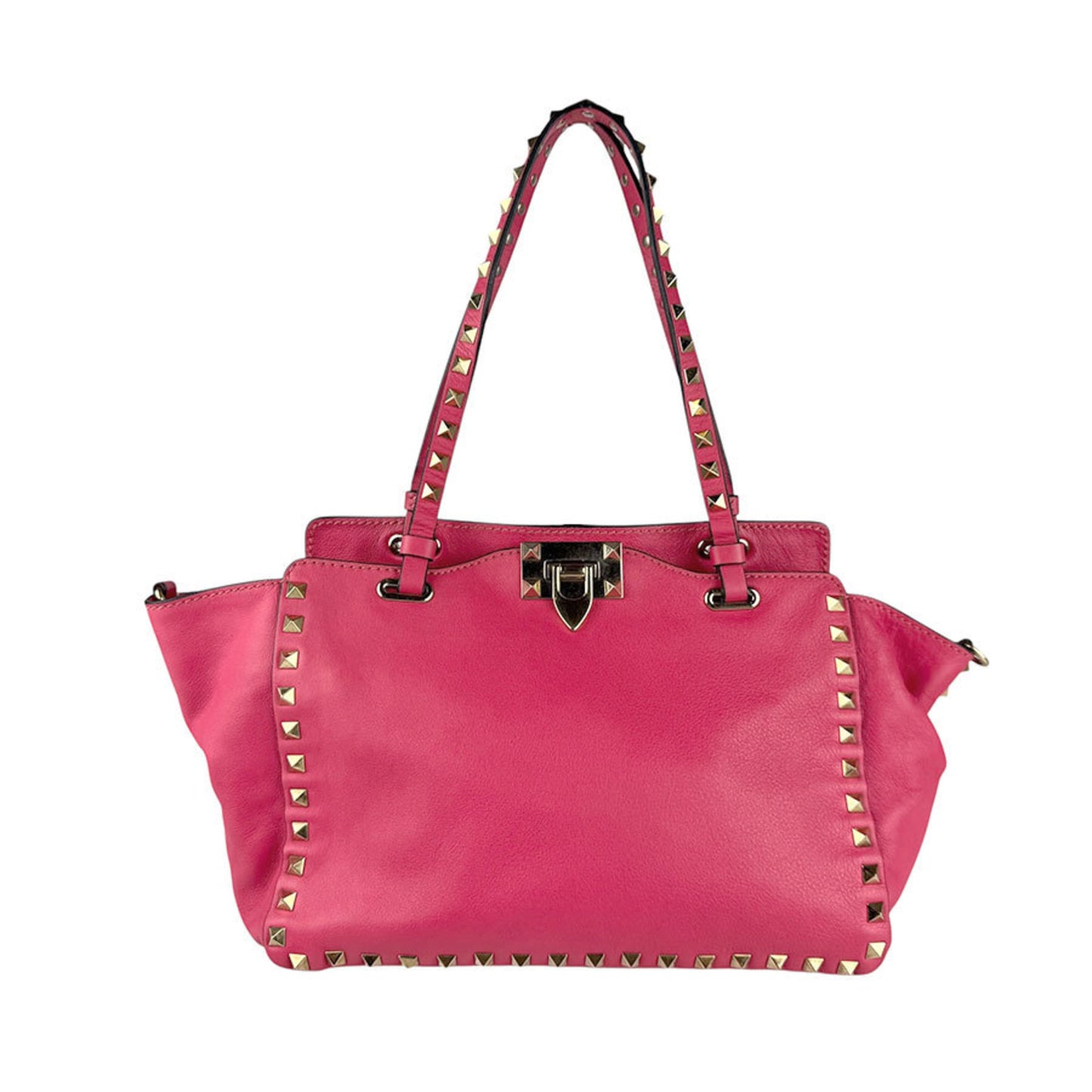 Valentino Garavani Handbag/Shoulder Bag In Pink Leather For Women