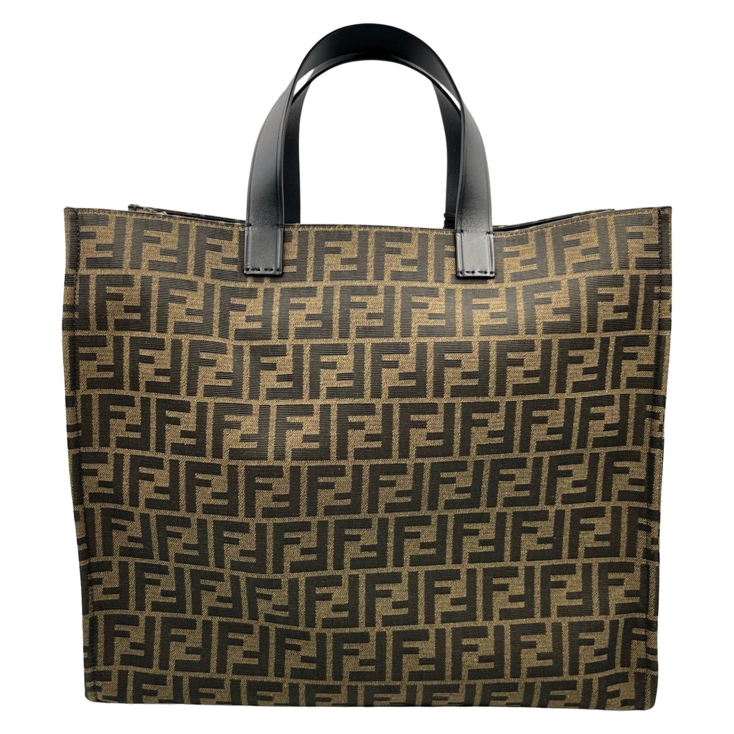 Fendi X Frgmt Pokmon Brown Ff Fabric Tote Bag 8Bh357 Canvas