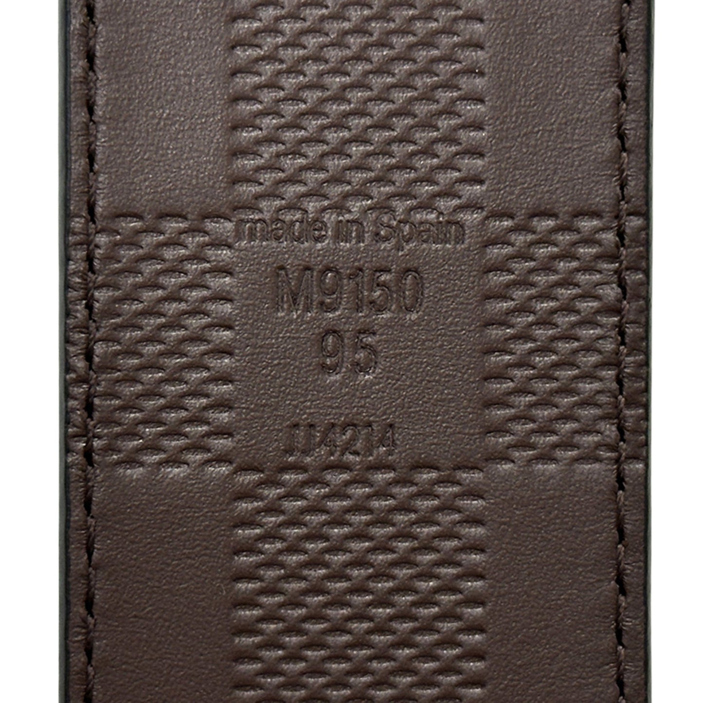 Louis Vuitton Damier Infini Men'S Leather Belt