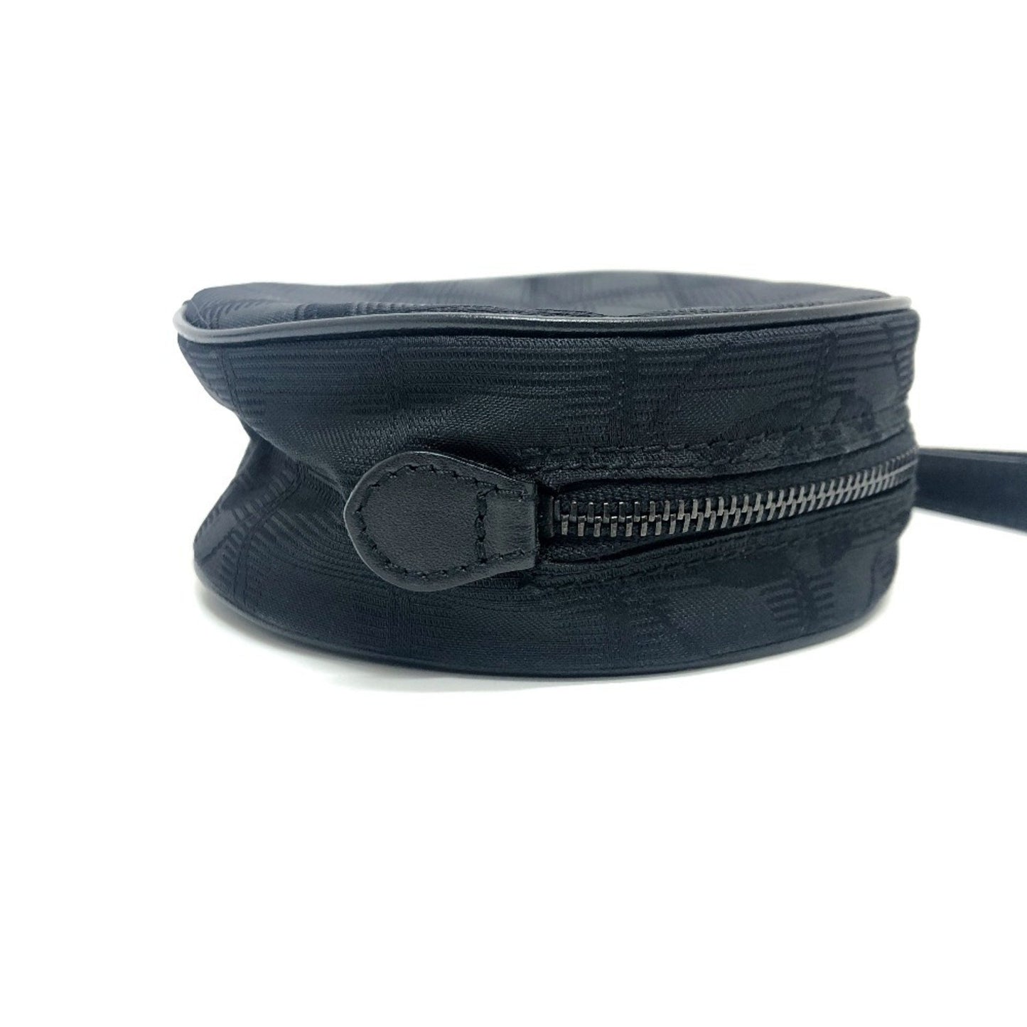 Chanel A17682 New Travel Line Round Pouch Nylon Jacquard