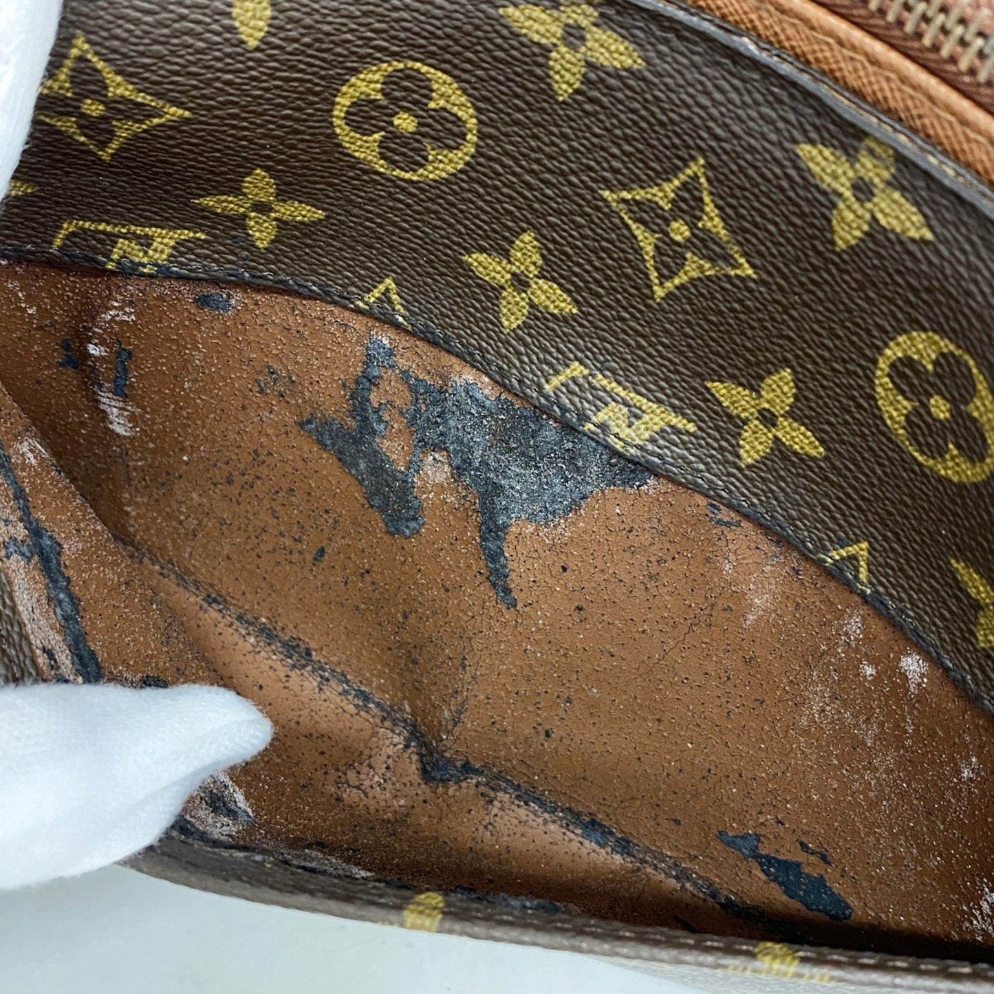 Louis Vuitton Monogram Orsay Clutch Bag M51790 Brown