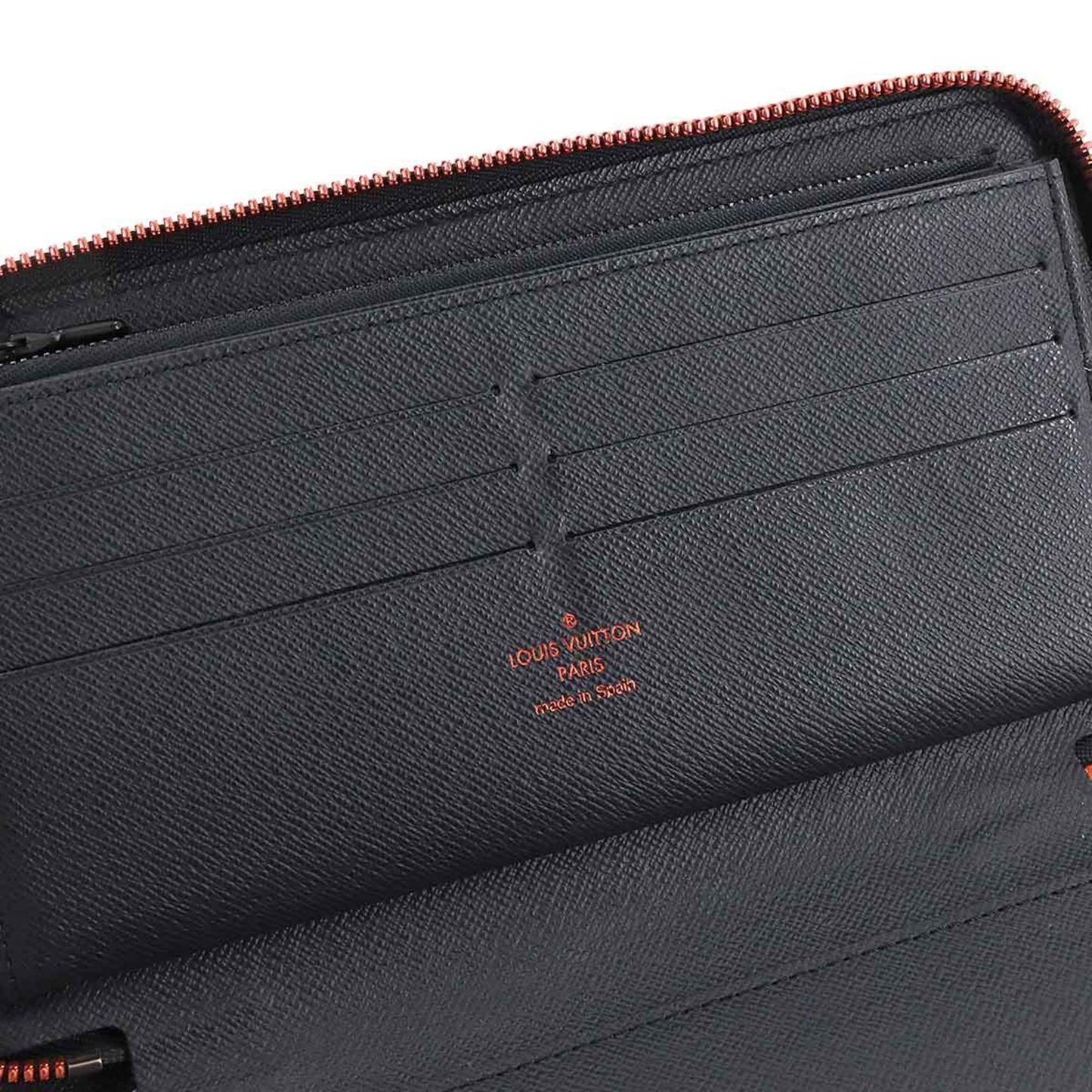 Louis Vuitton Monogram Ink Upside Down Zippy Organizer Round Long Wallet M62931