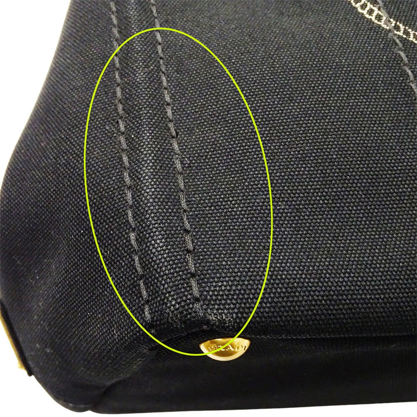 Prada Prada Women'S Canvas Canapa Medium Handbag/Shoulder Bag