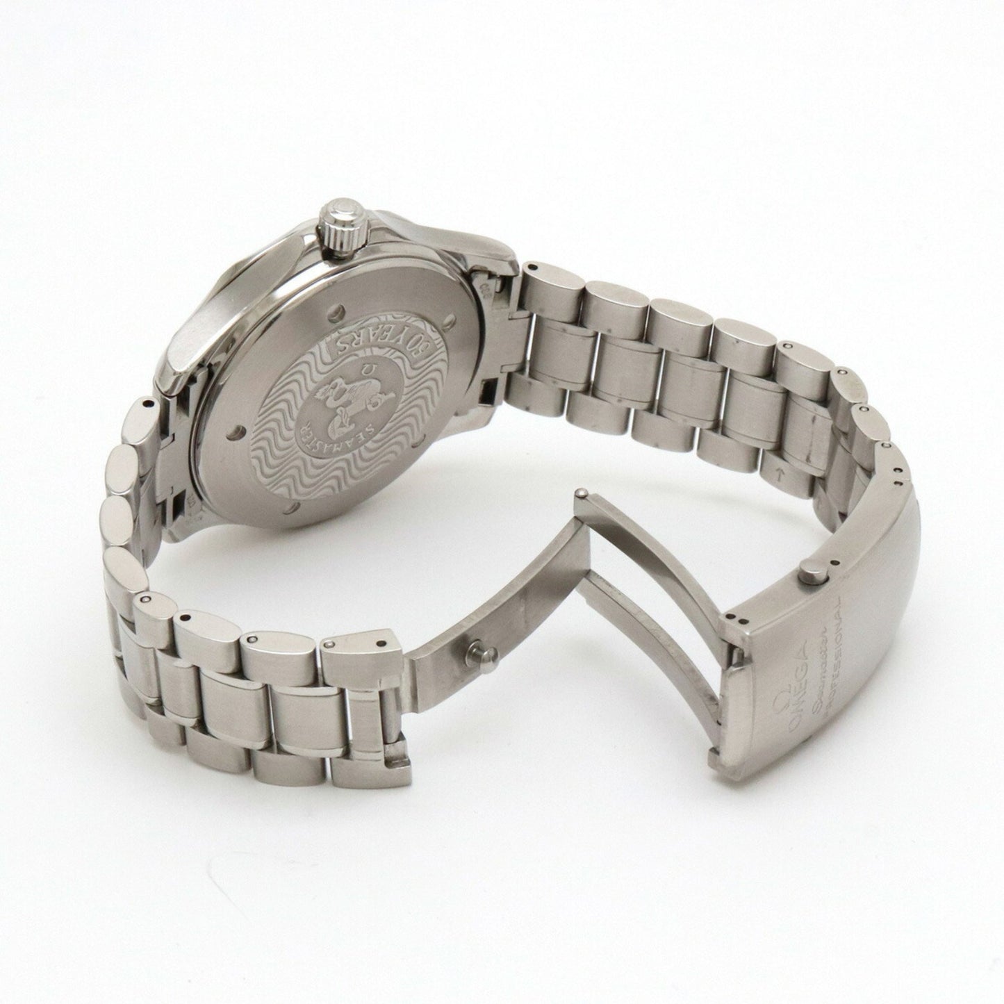 Watch Omega Seamaster 300 Professional Date Gmt 50Th Anniversary Ss Black Dial At Automatic 2243.50