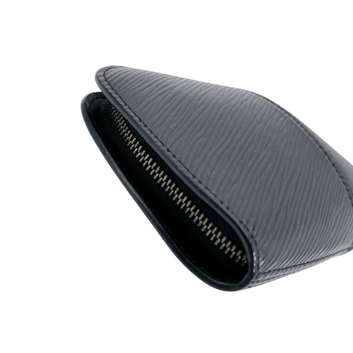 Louis Vuitton Louis Vuitton Long Wallet Epi Portefeuille Z Leather M63442 Black