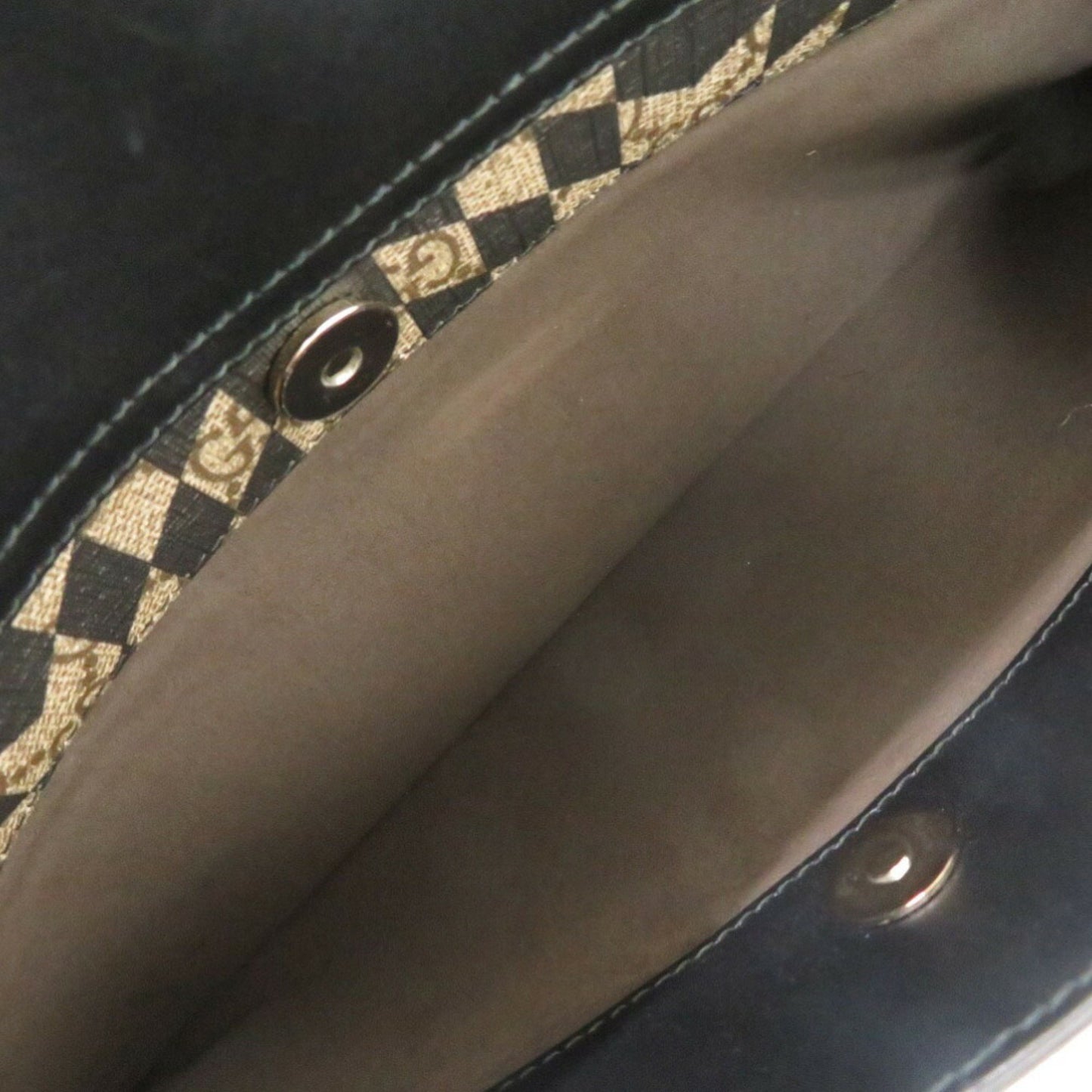 Gucci Kaleido Star 406725 Gg Pvc/Leather Beige Clutch Bag 0826Gucci