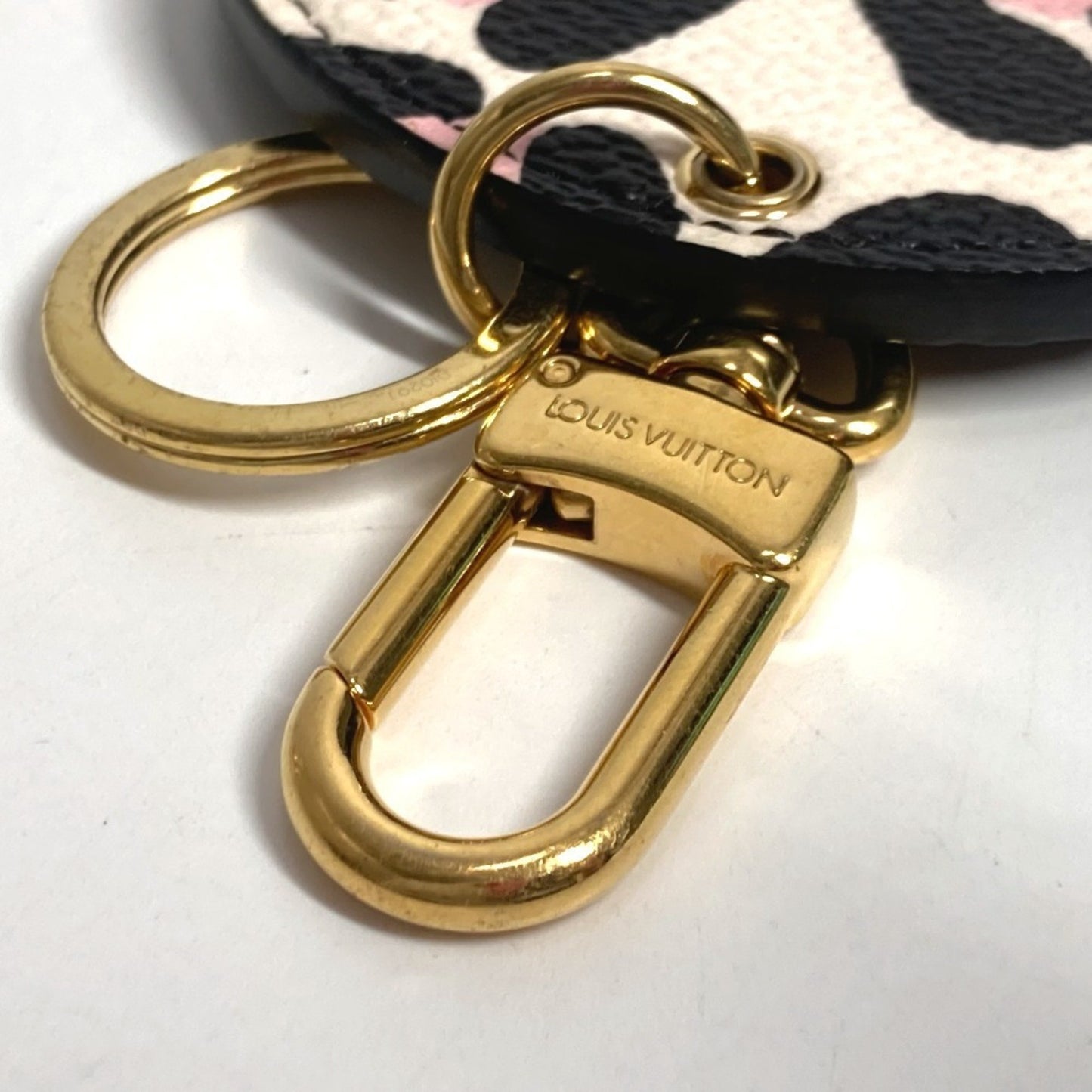 Louis Vuitton Mp3070 Porte Cle Illustre Wild At Heart Bag Charm Keychain Leather