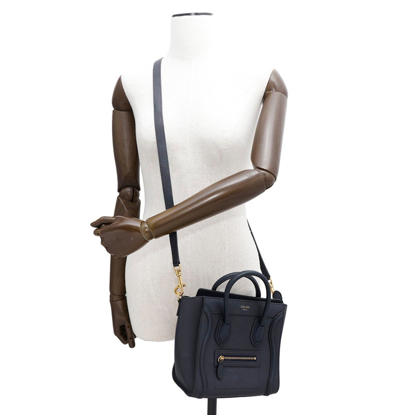 Celine Handbag Luggage Nano Shopper 168243 Celine Bag 2Way Shoulder