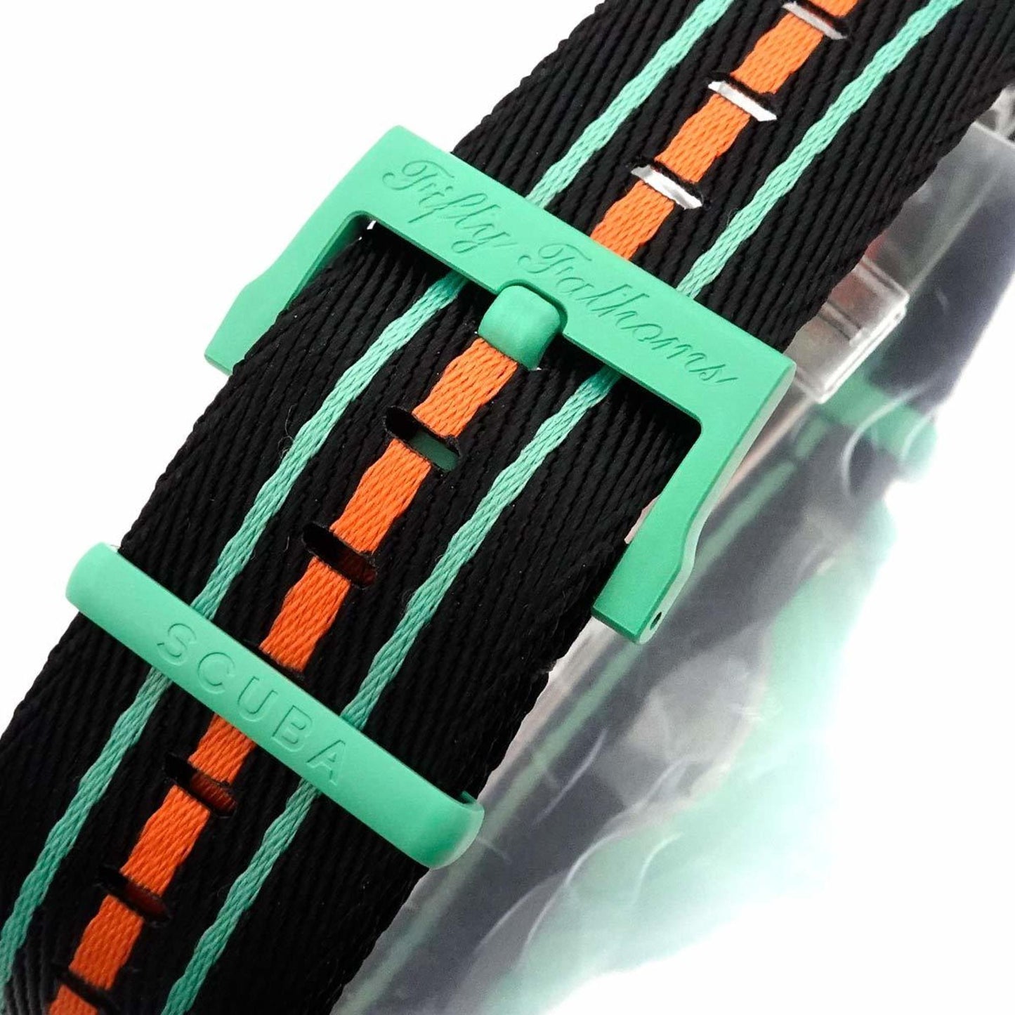 Swatch Blancpain X Fifty Fathoms Pacific Ocean So35I100 Men'S Watch With Date