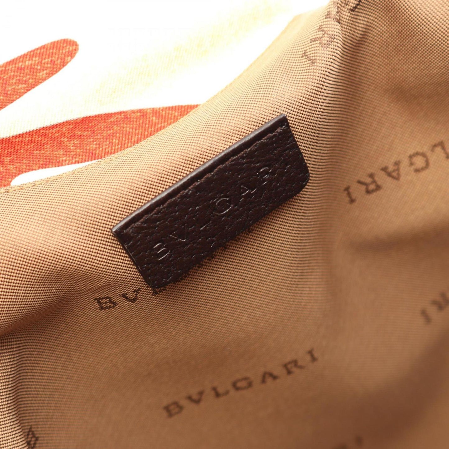 Bvlgari Beach Handbag In Silk And Leather For Women