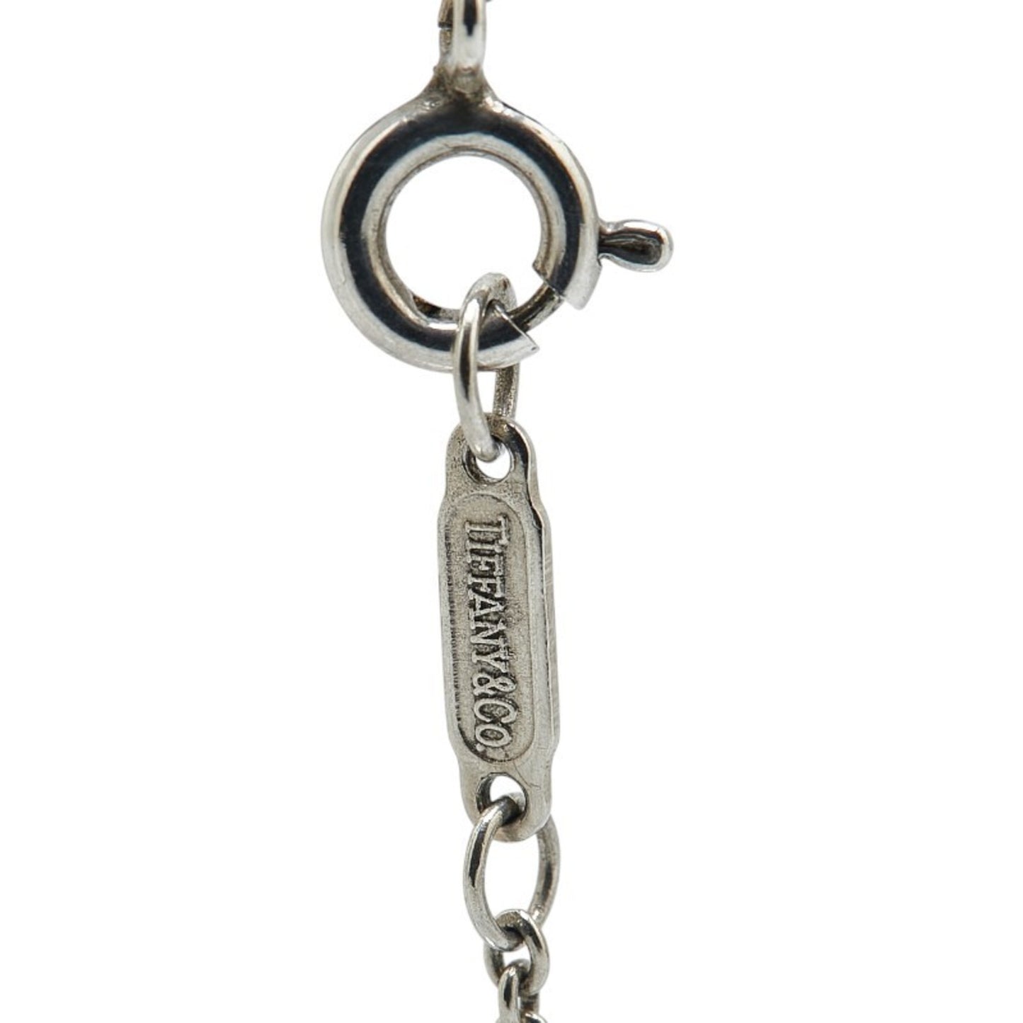 Tiffany & Co. Atlas Cube Necklace In 925 Sterling Silver