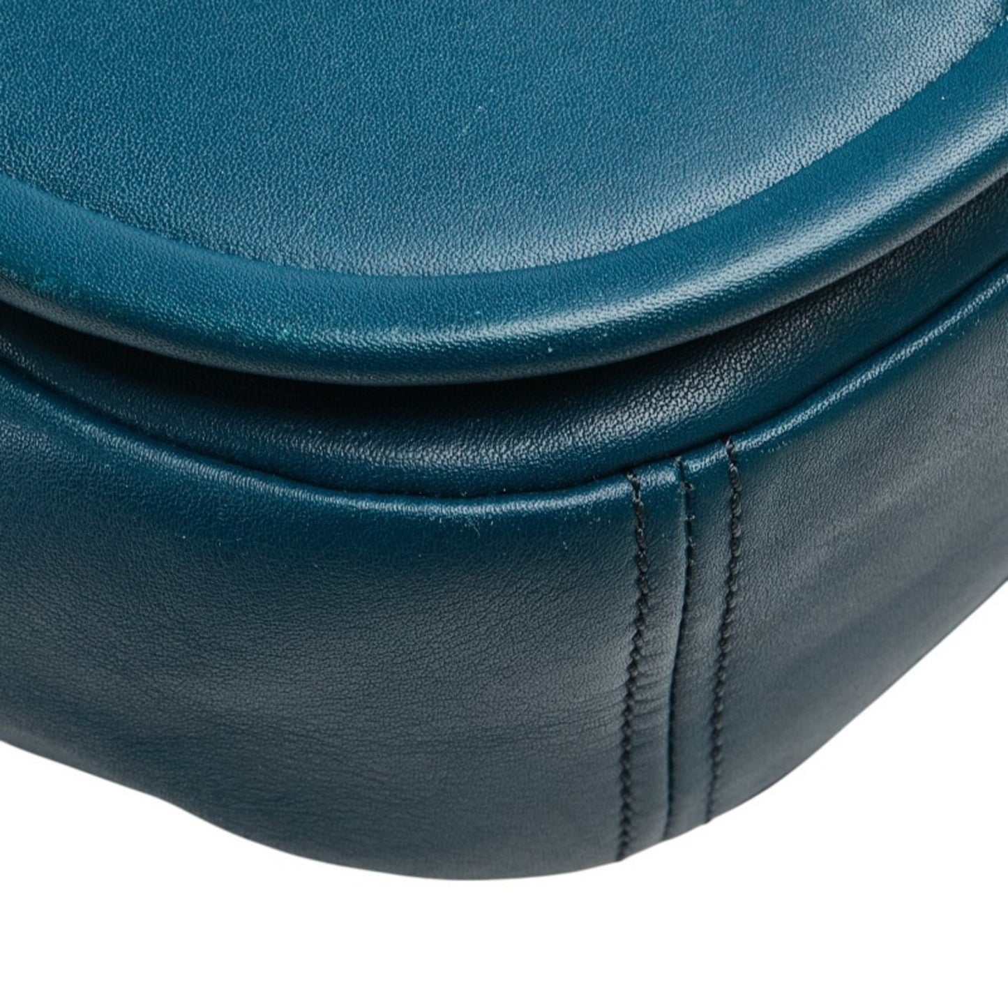 Marc Jacobs Shoulder Bag Blue Leather