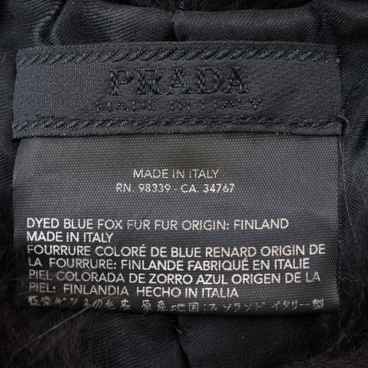 Prada Tippet Other Fashion Accessories Fox Made In Italy Black