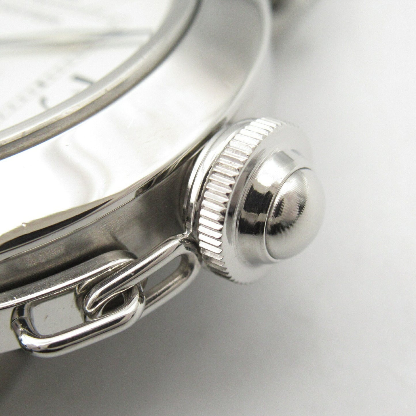 Cartier Pasha C Watch Stainless Steel Boys White W31074M7