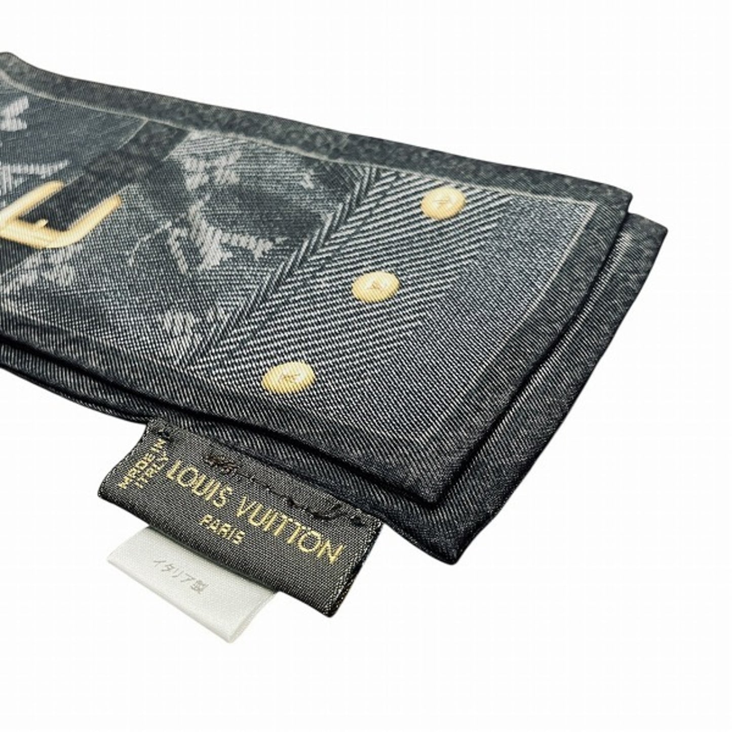 Louis Vuitton Bandeau New Denim Scarf M72338