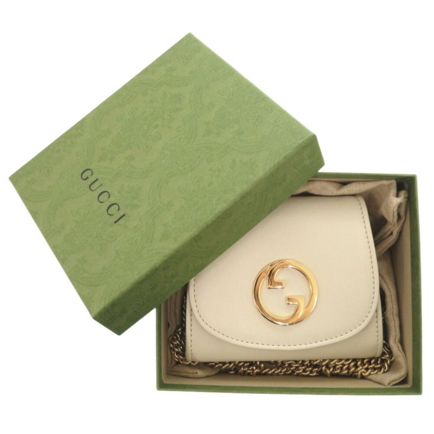 Like New Gucci Blondie Chain Wallet 725219