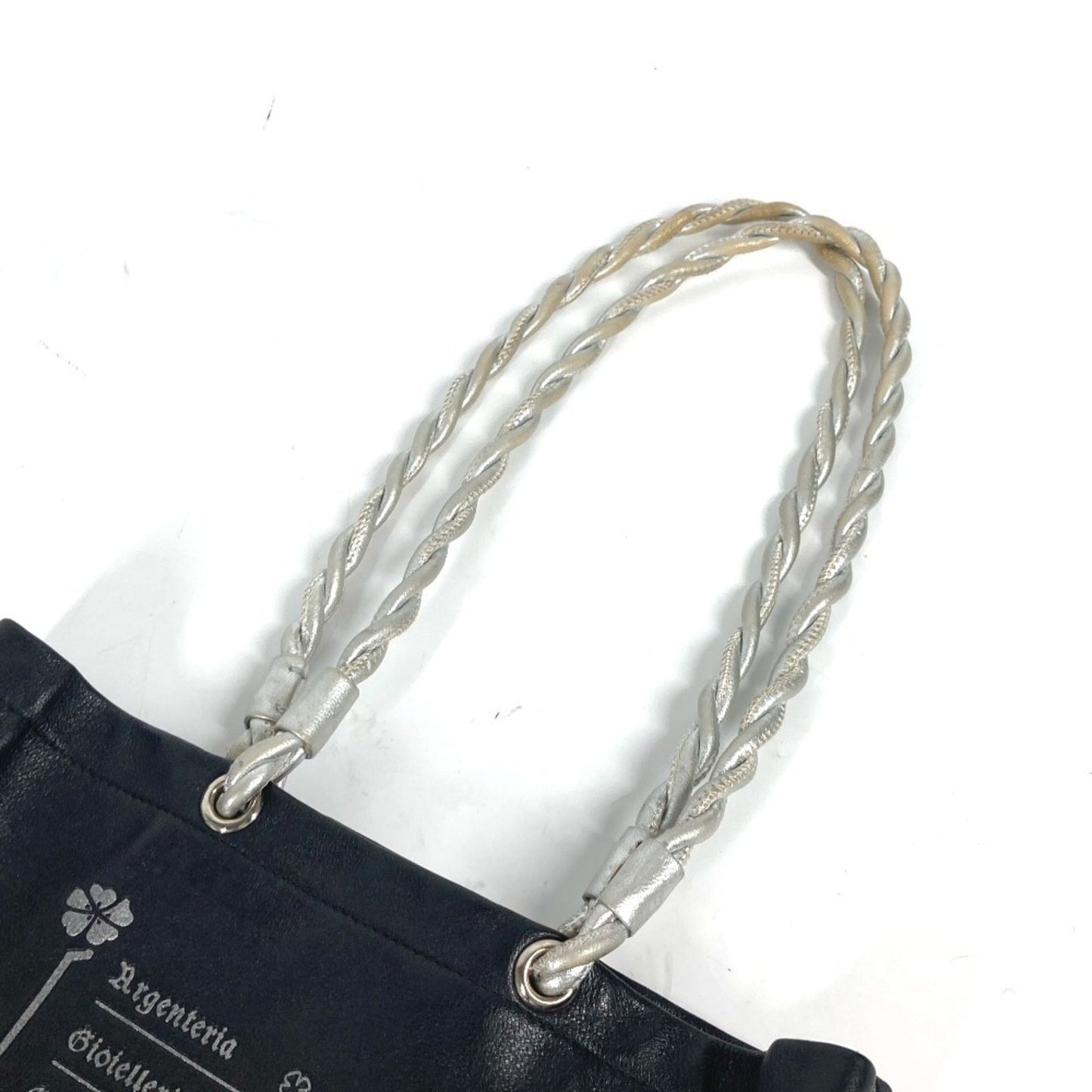 Bvlgari S.Bulgari Tote Bag Shoulder Leather