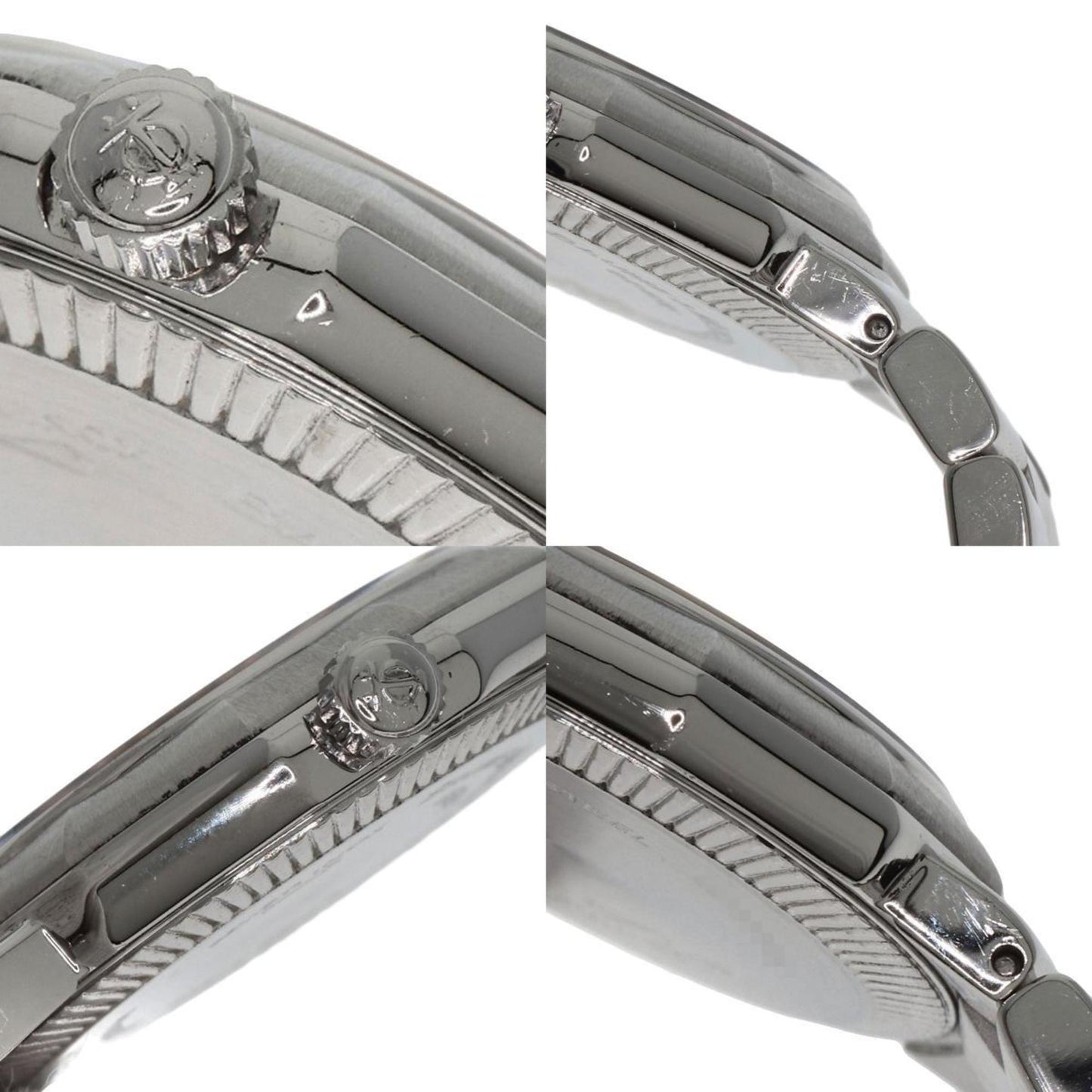 Baume & Mercier Mv040078 Riviera W-Name Tiffany Collaboration Watch Stainless Steel Ss