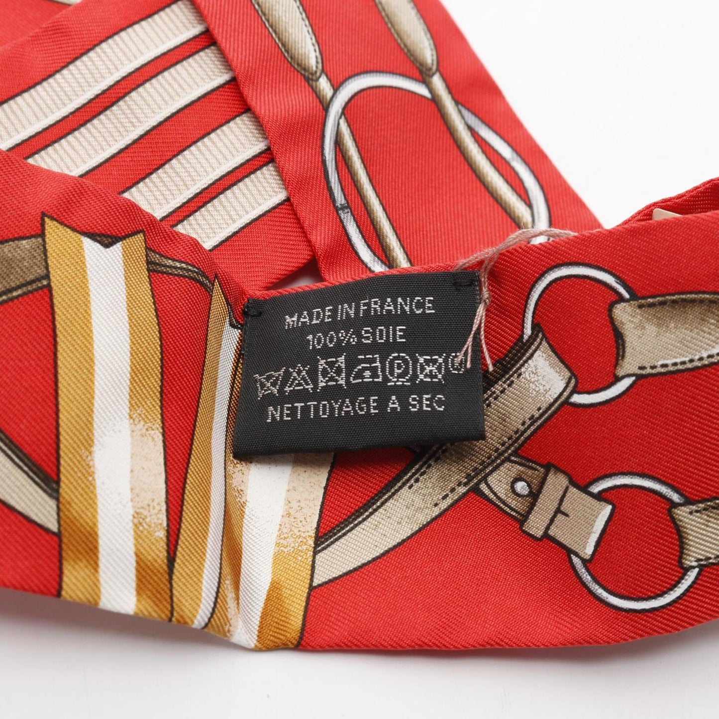 Hermes Herms Twilly Jumping Silk Scarf