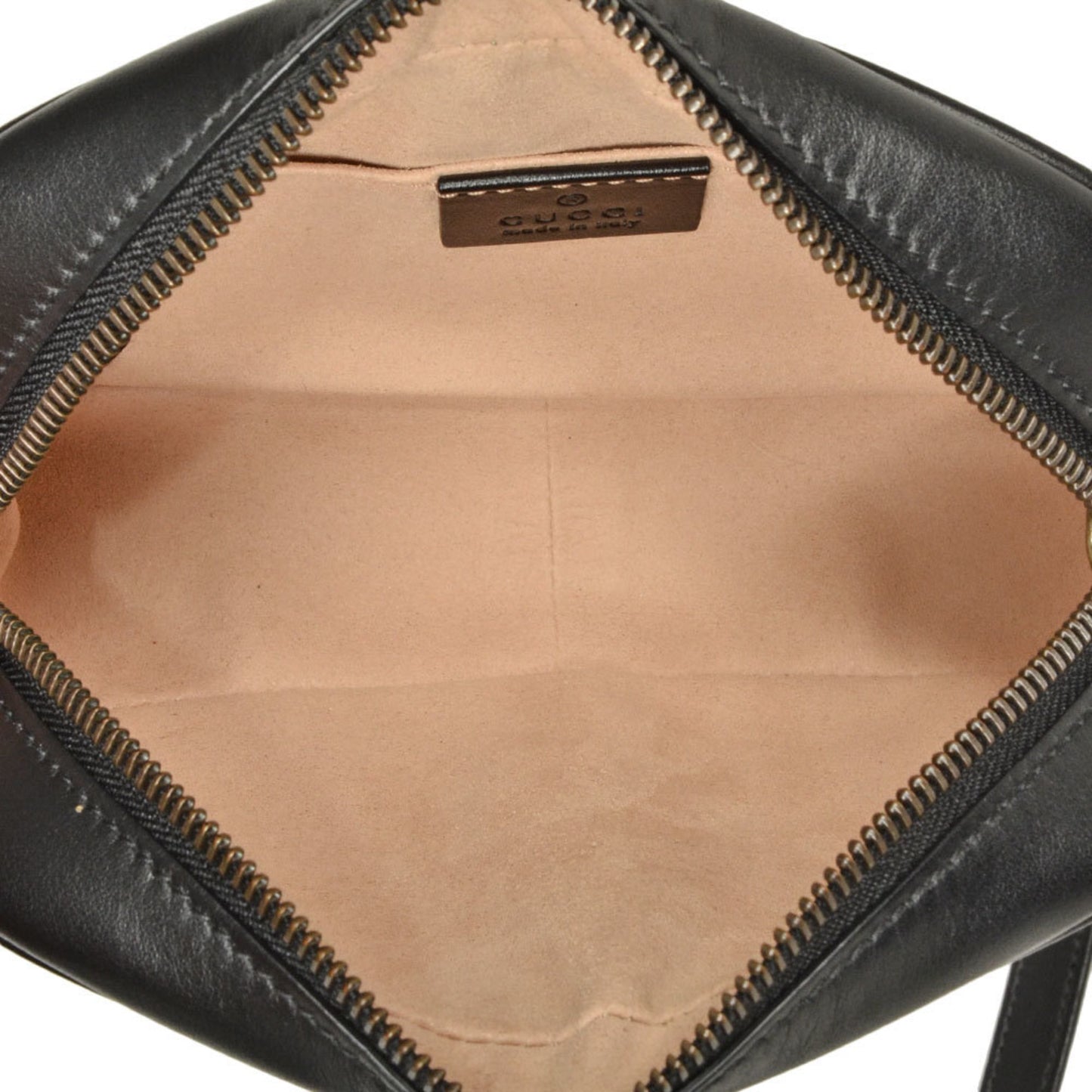Gucci Gg Marmont Shoulder Bag Leather 448065 Black
