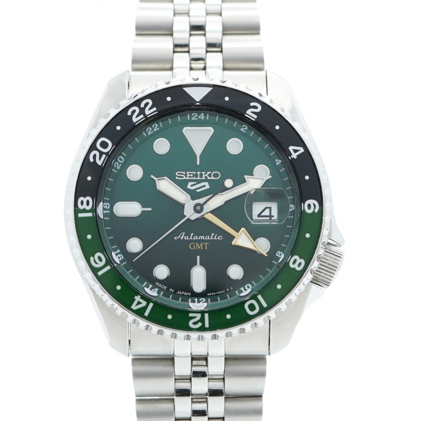Seiko 5 Sports 4R34-00A0 Green Dial