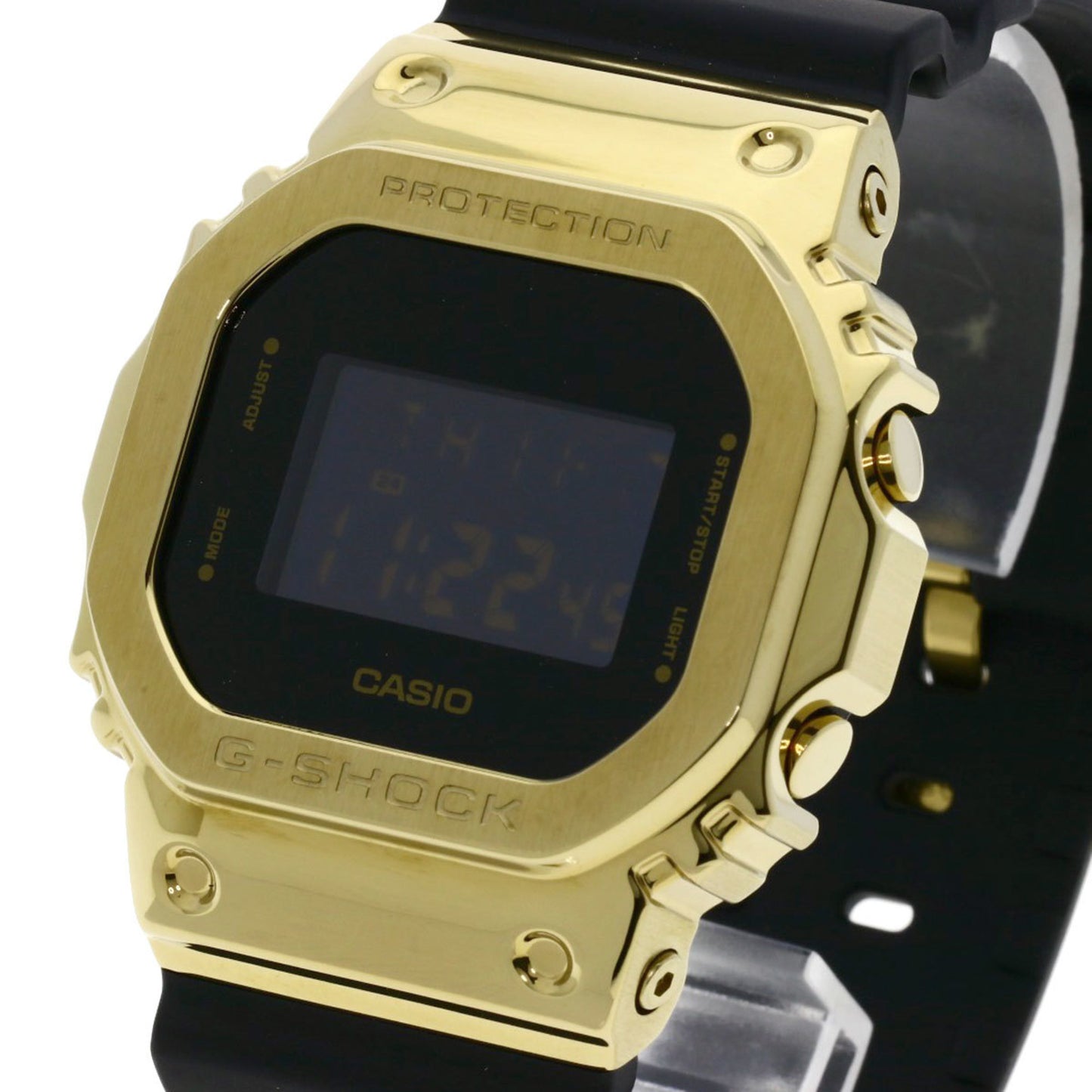 Casio Gm-5600G G-Shock Metal Covered Watch Stainless Steel Rubber