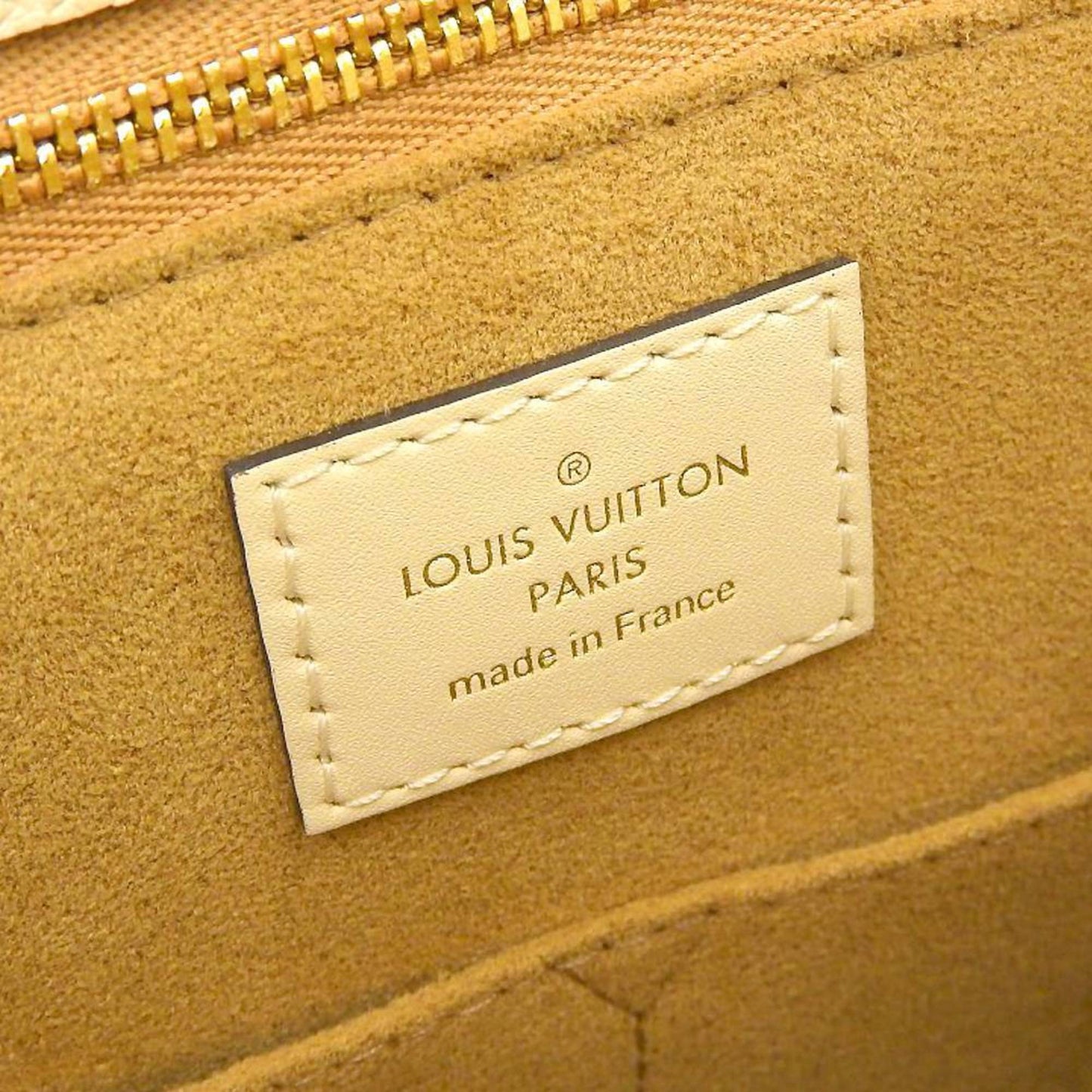 Louis Vuitton Louis Vuitton Monogram Implant Giant On The Go Gm 2Way Tote Bag M45081